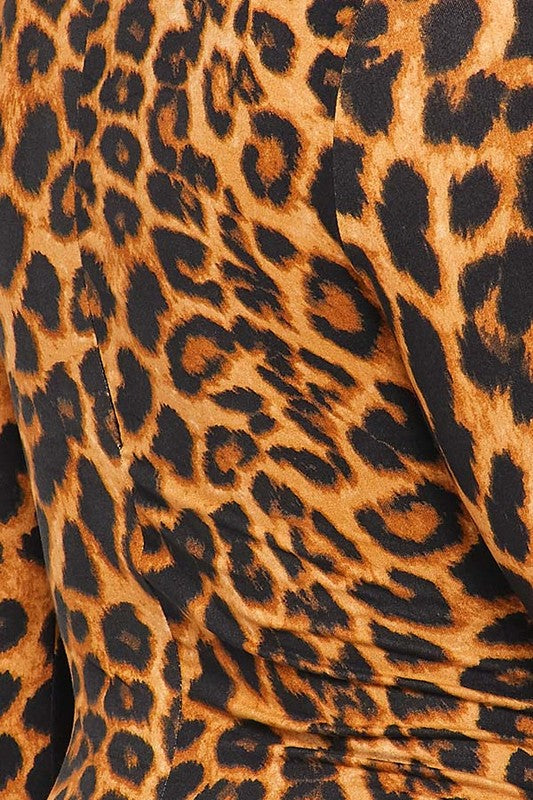Veronica Leopardo Animal print Dress #34