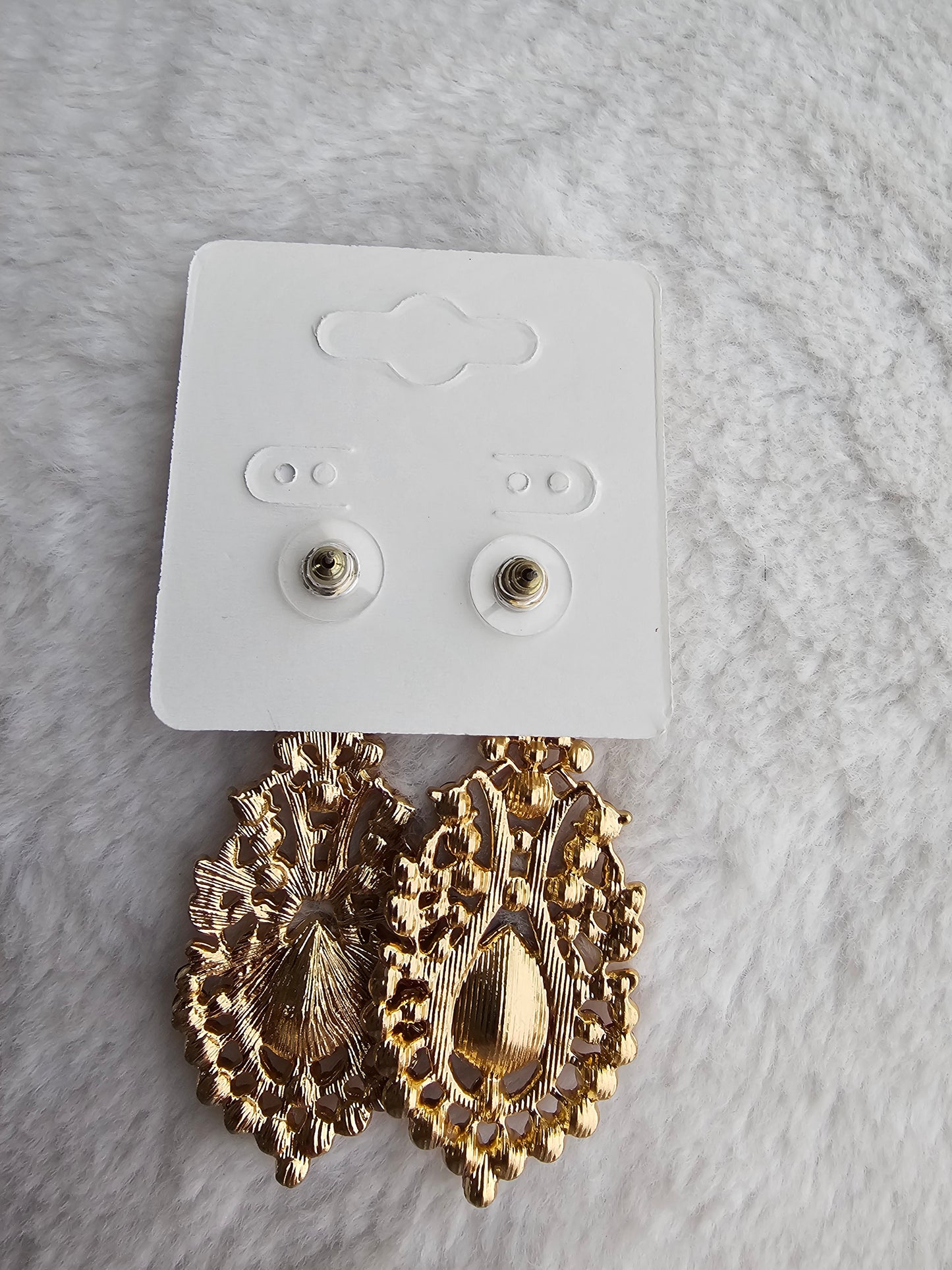 Red Rose Earrings