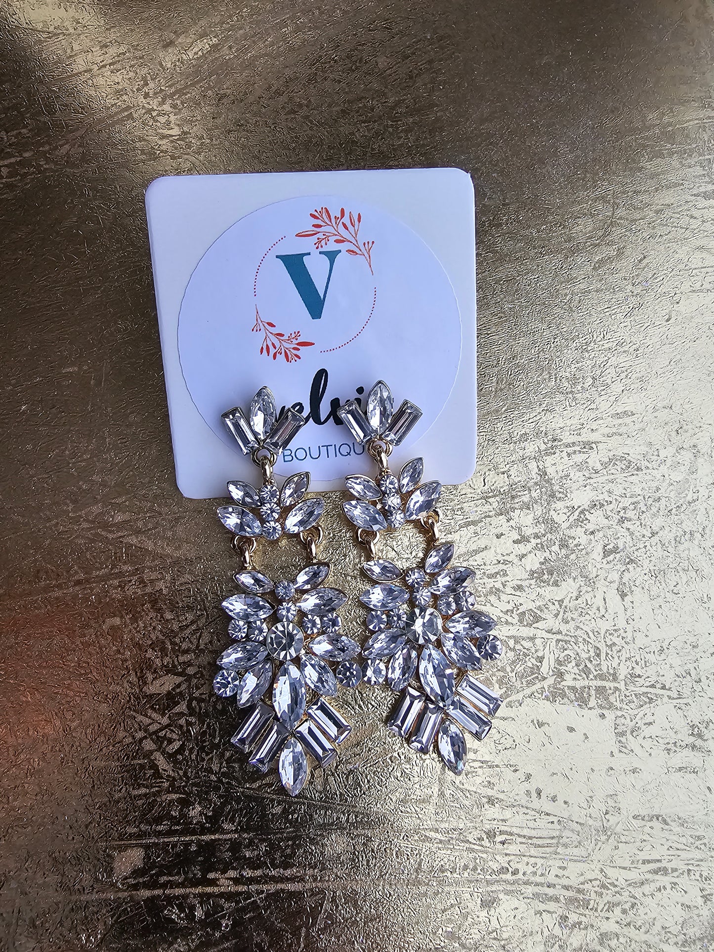 Shine Golden Earrings