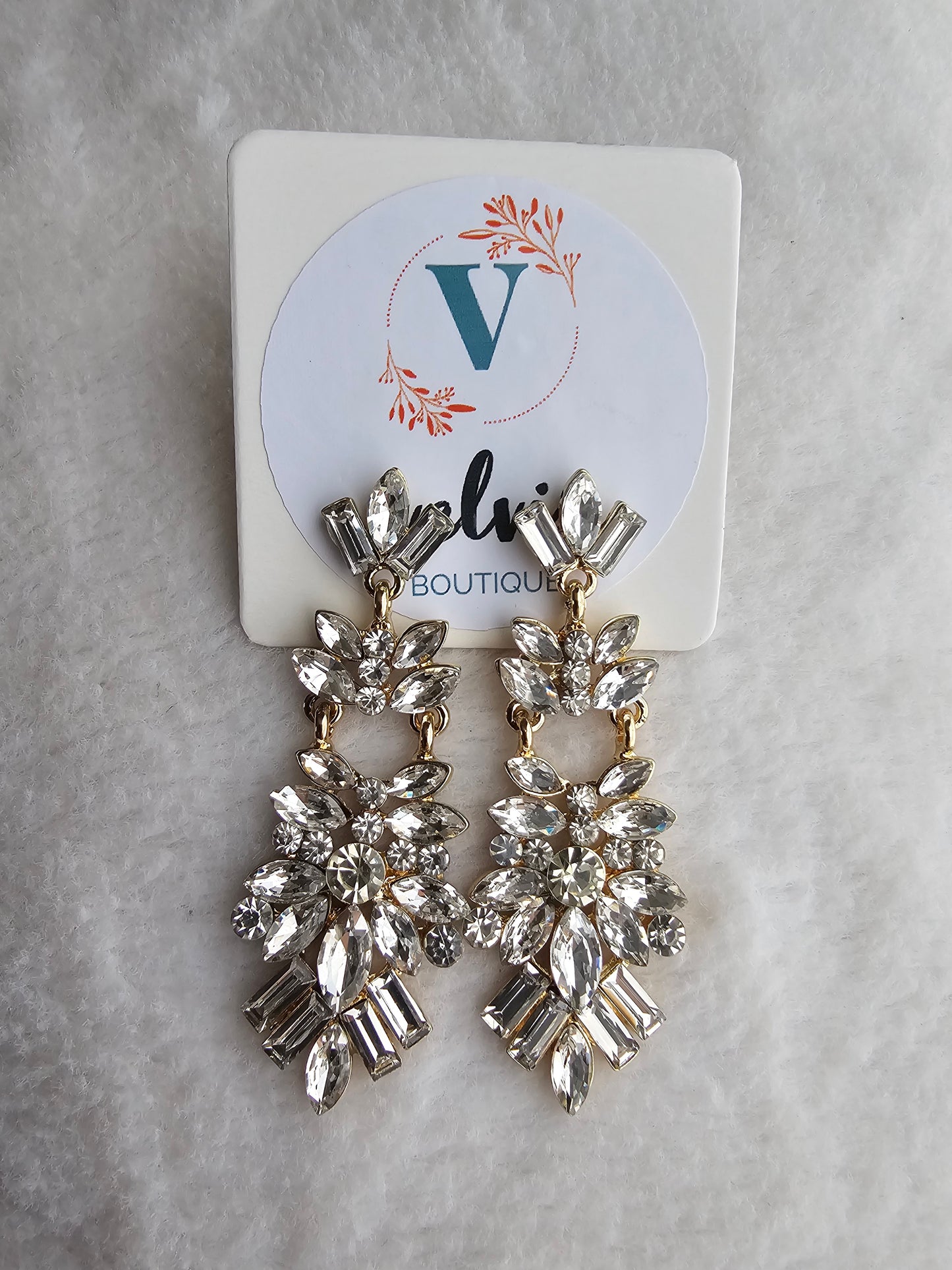 Shine Golden Earrings