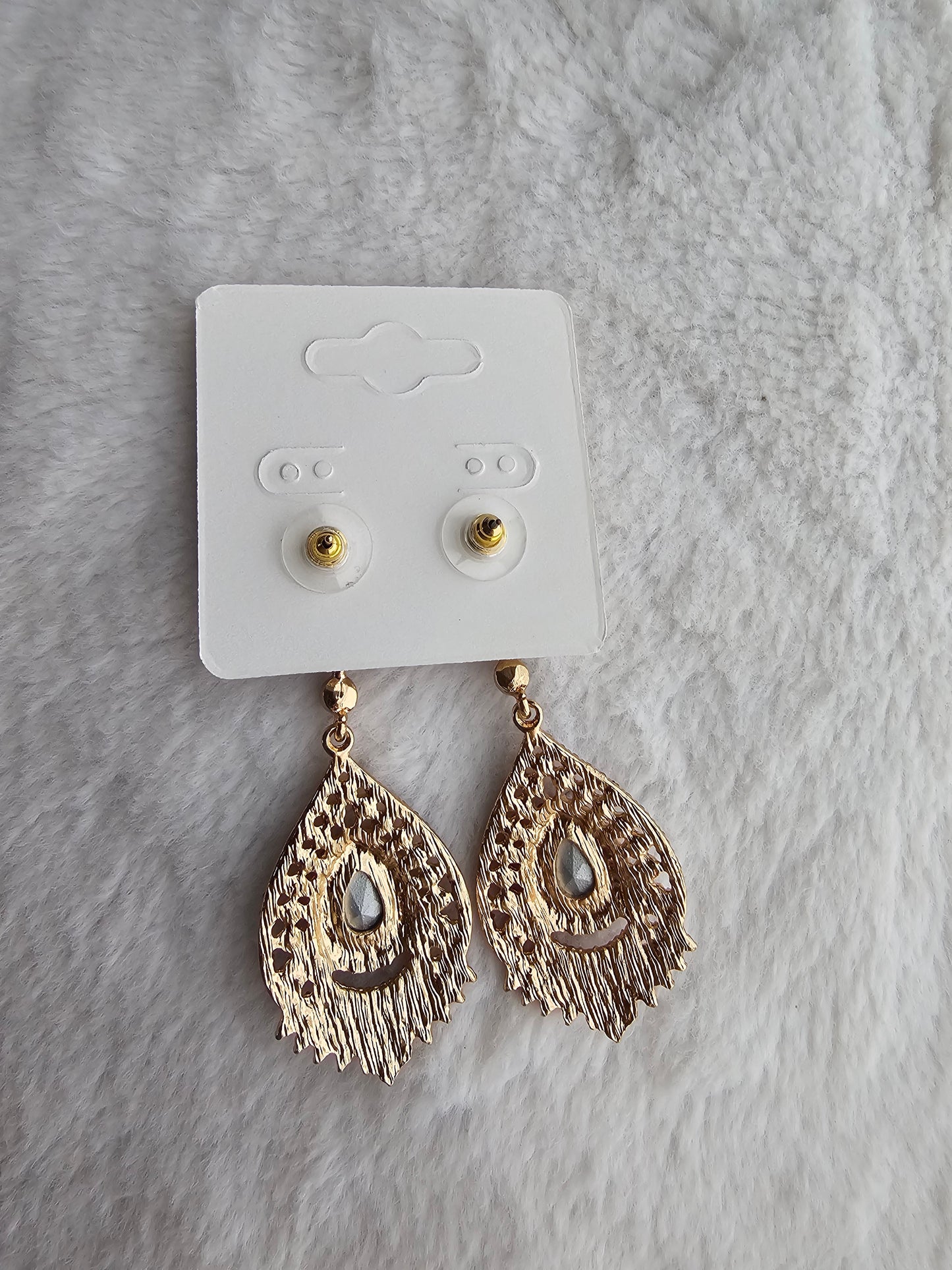 Red Drop Earrings