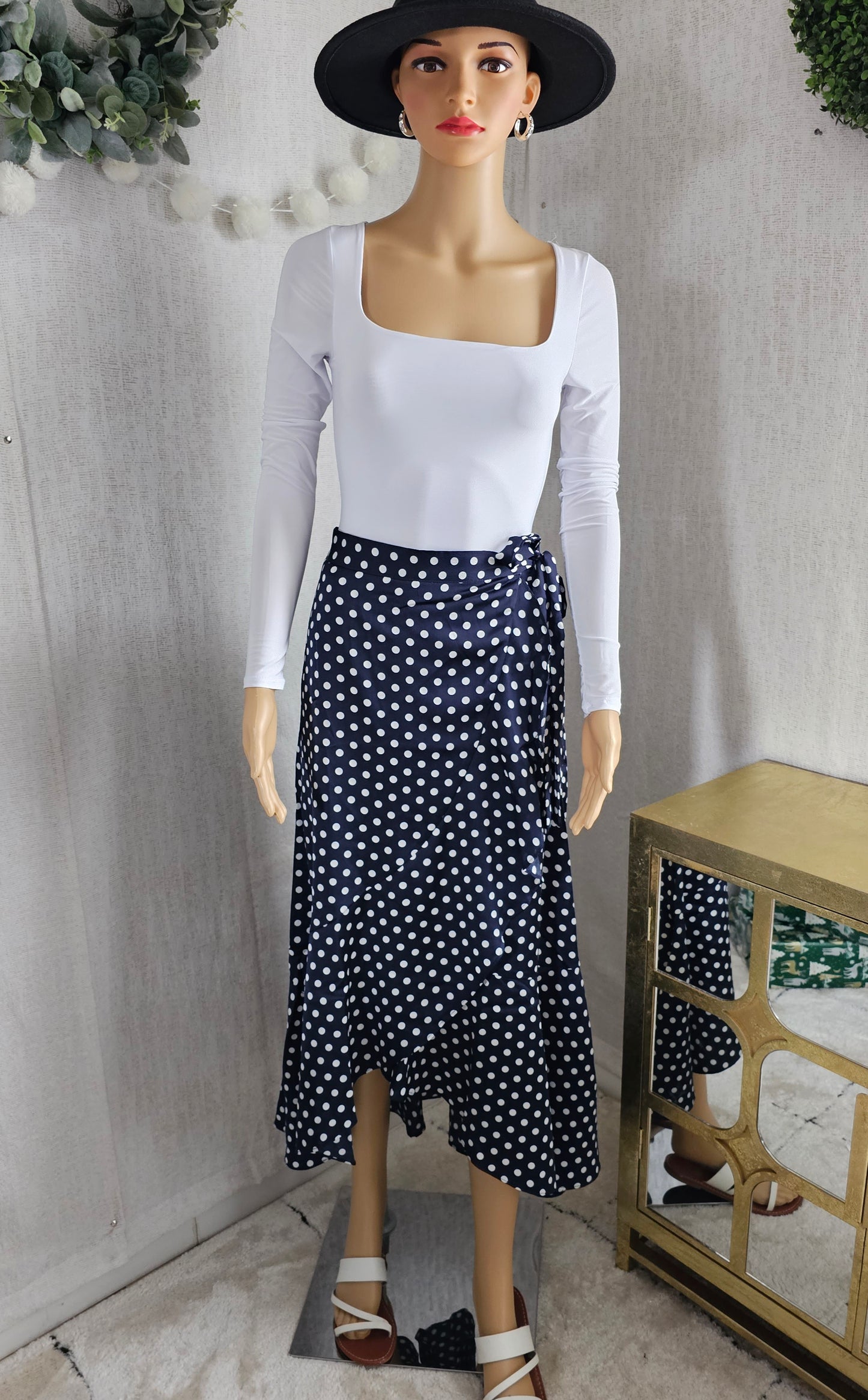Skirt Polka Dot Skirts (falda) #T