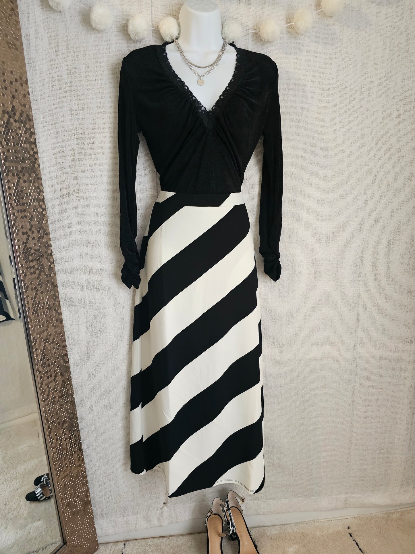 Maxi Skirt Candy stipes #