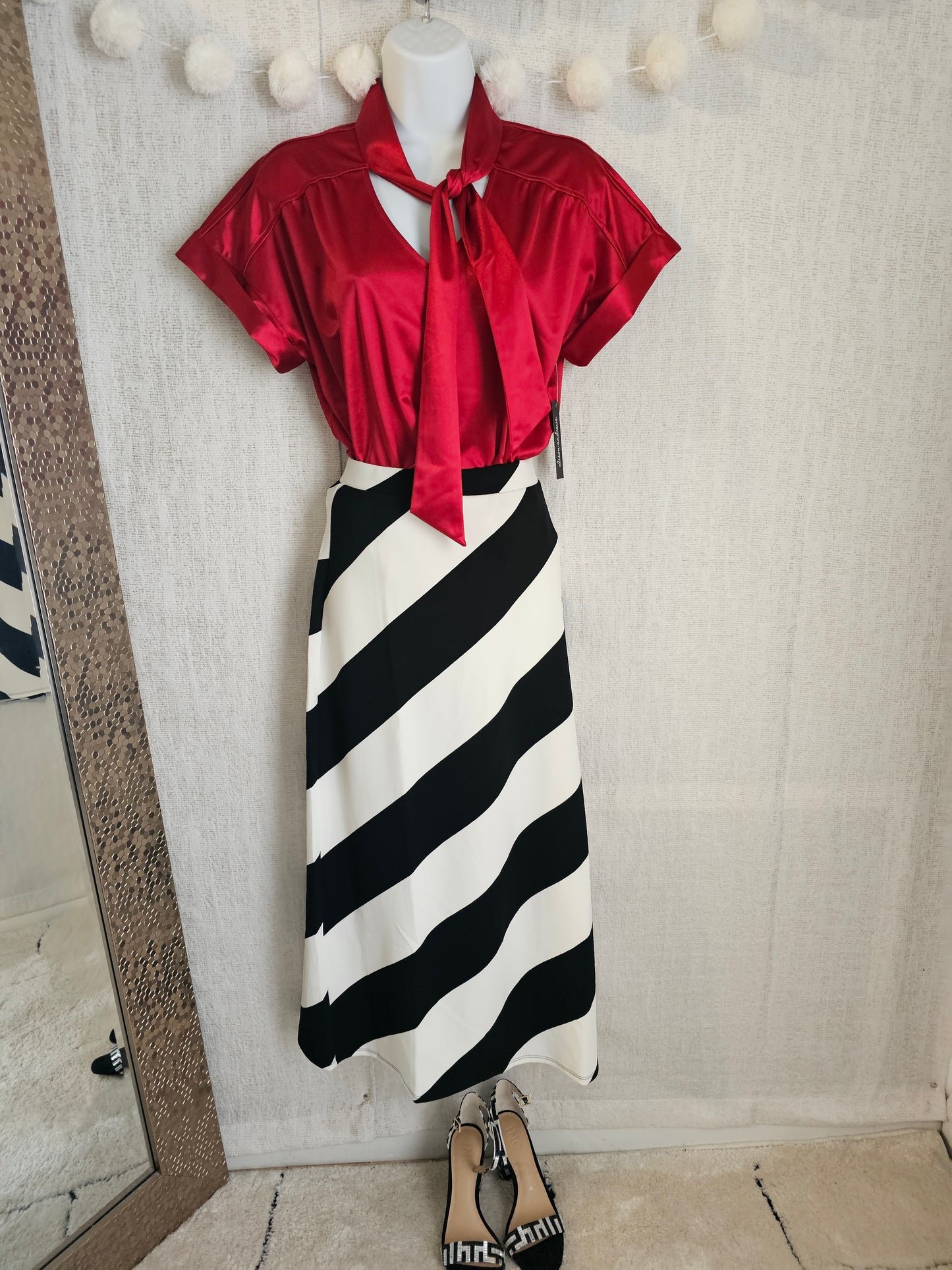 Maxi Skirt Candy stipes #