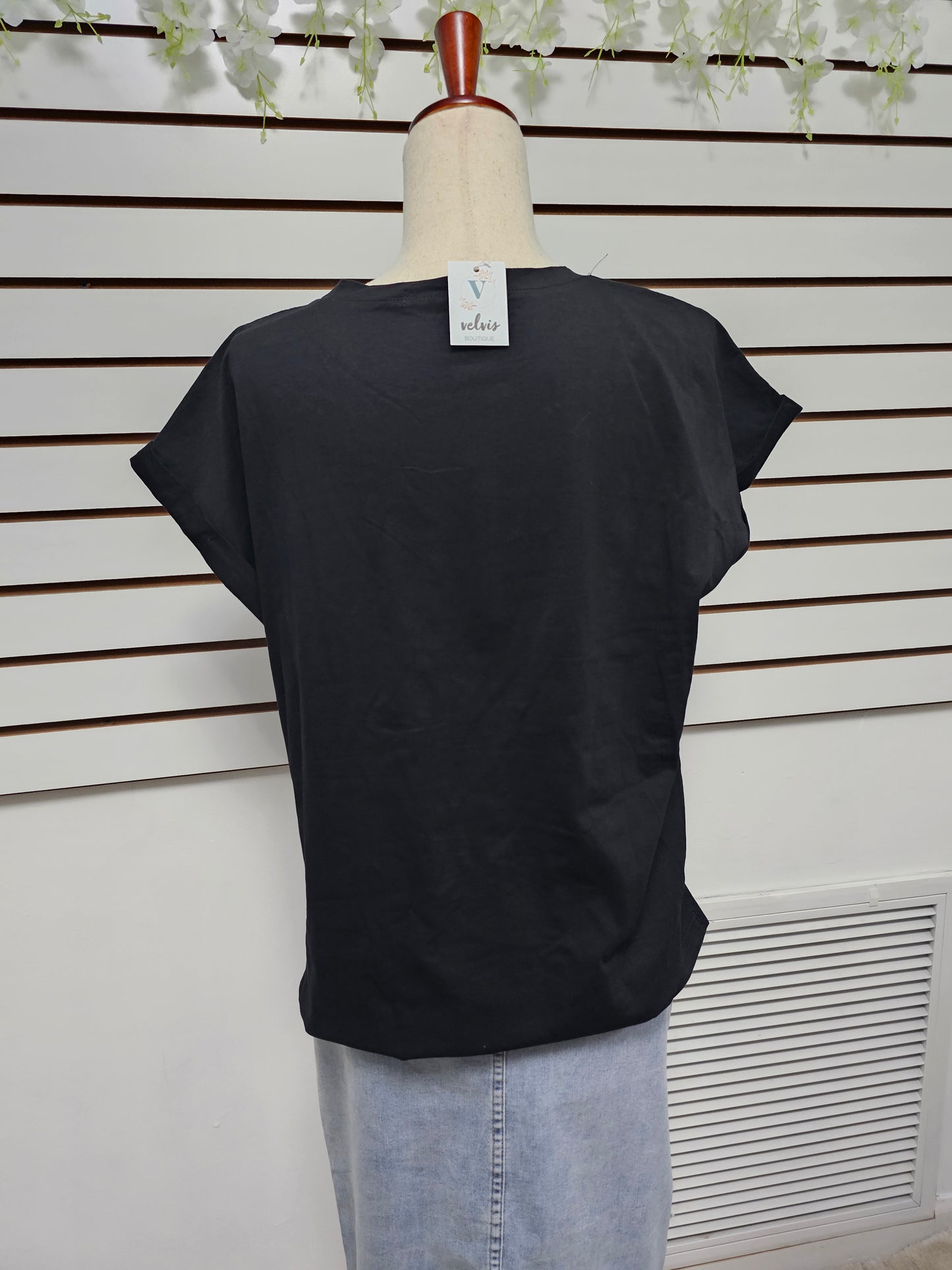 T-shirt stars WHITE Plus #A