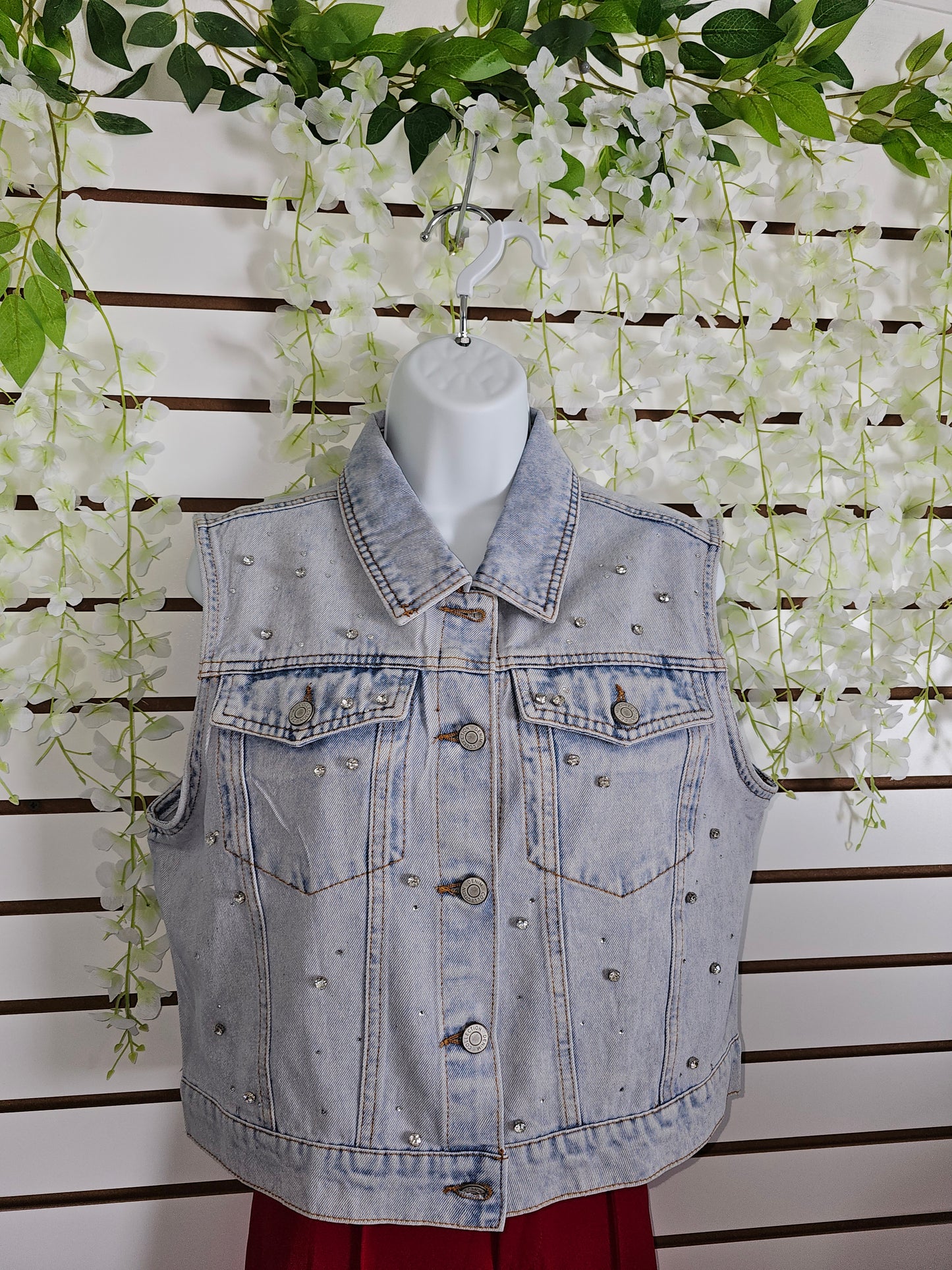 Chaleco jeans Ciso #D1