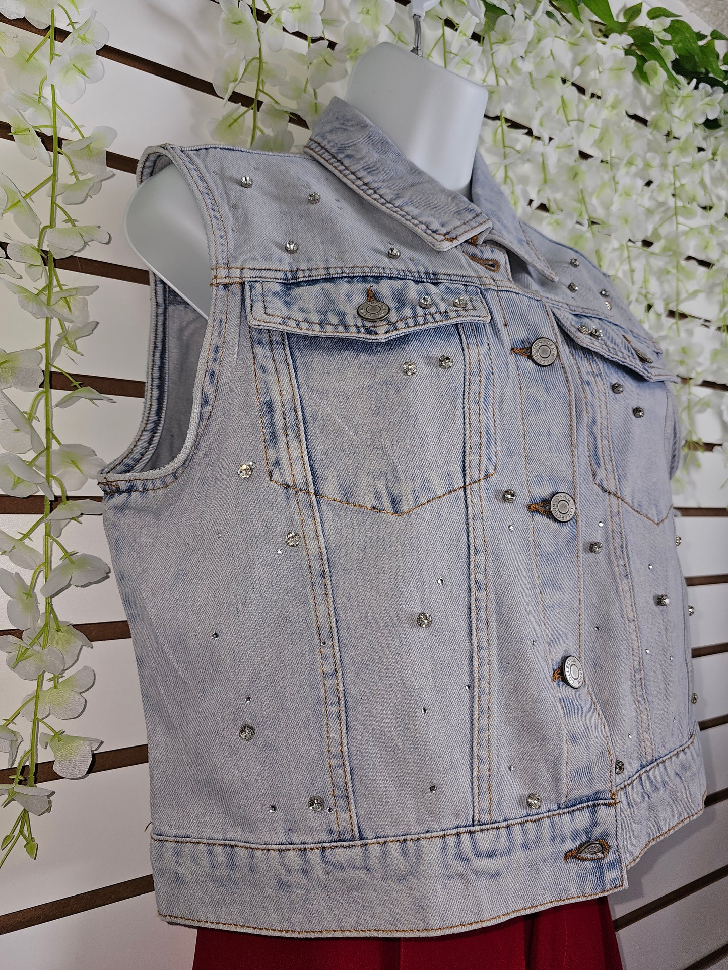 Chaleco jeans Ciso #D1