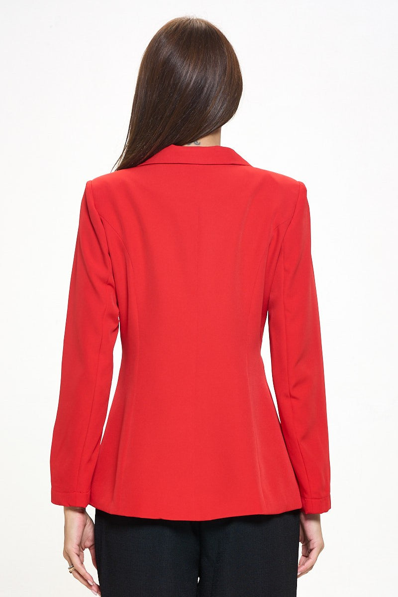 Embellished Blazer Red Rock #8