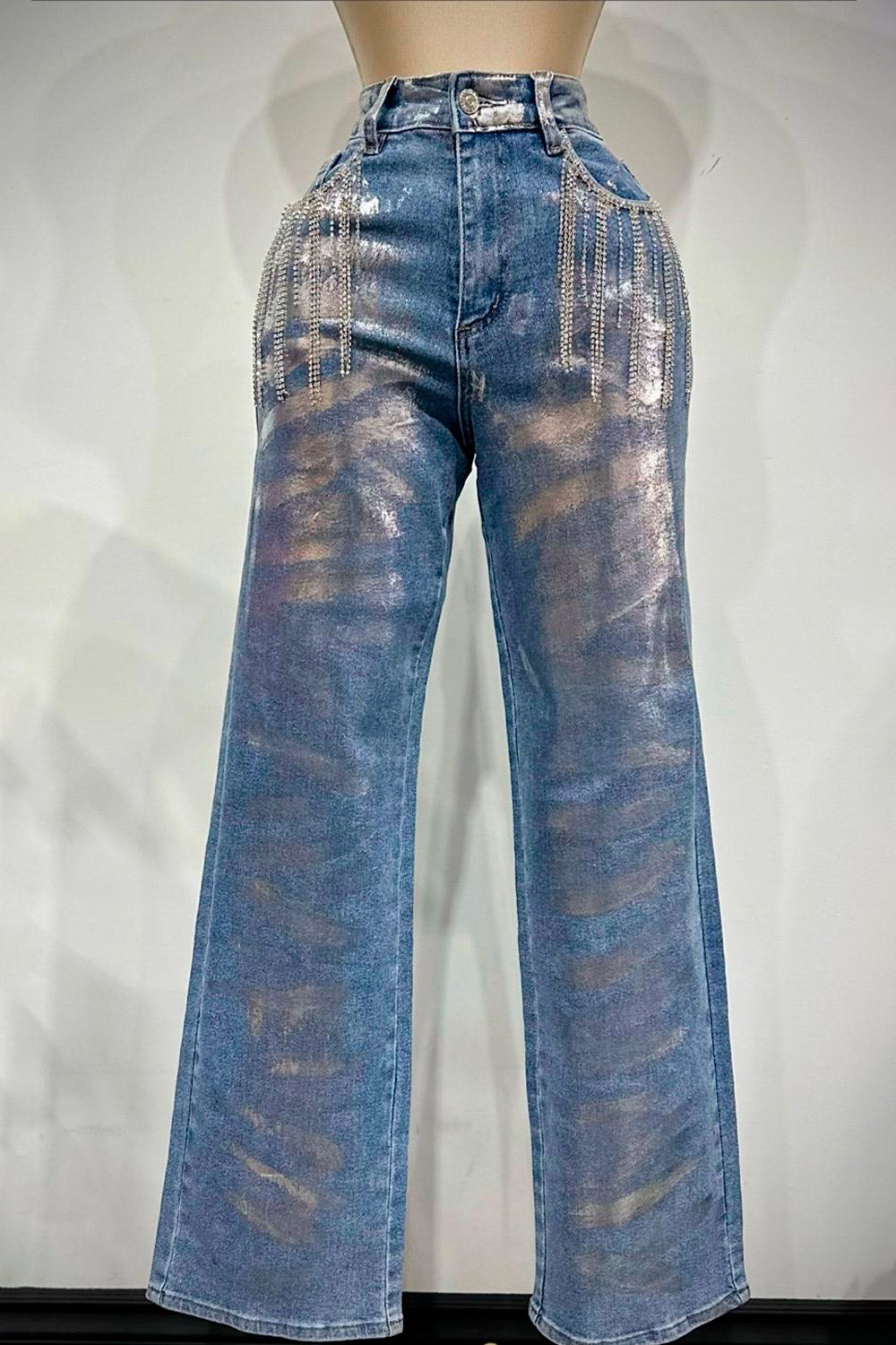 Sami Silver Denim Jean # B