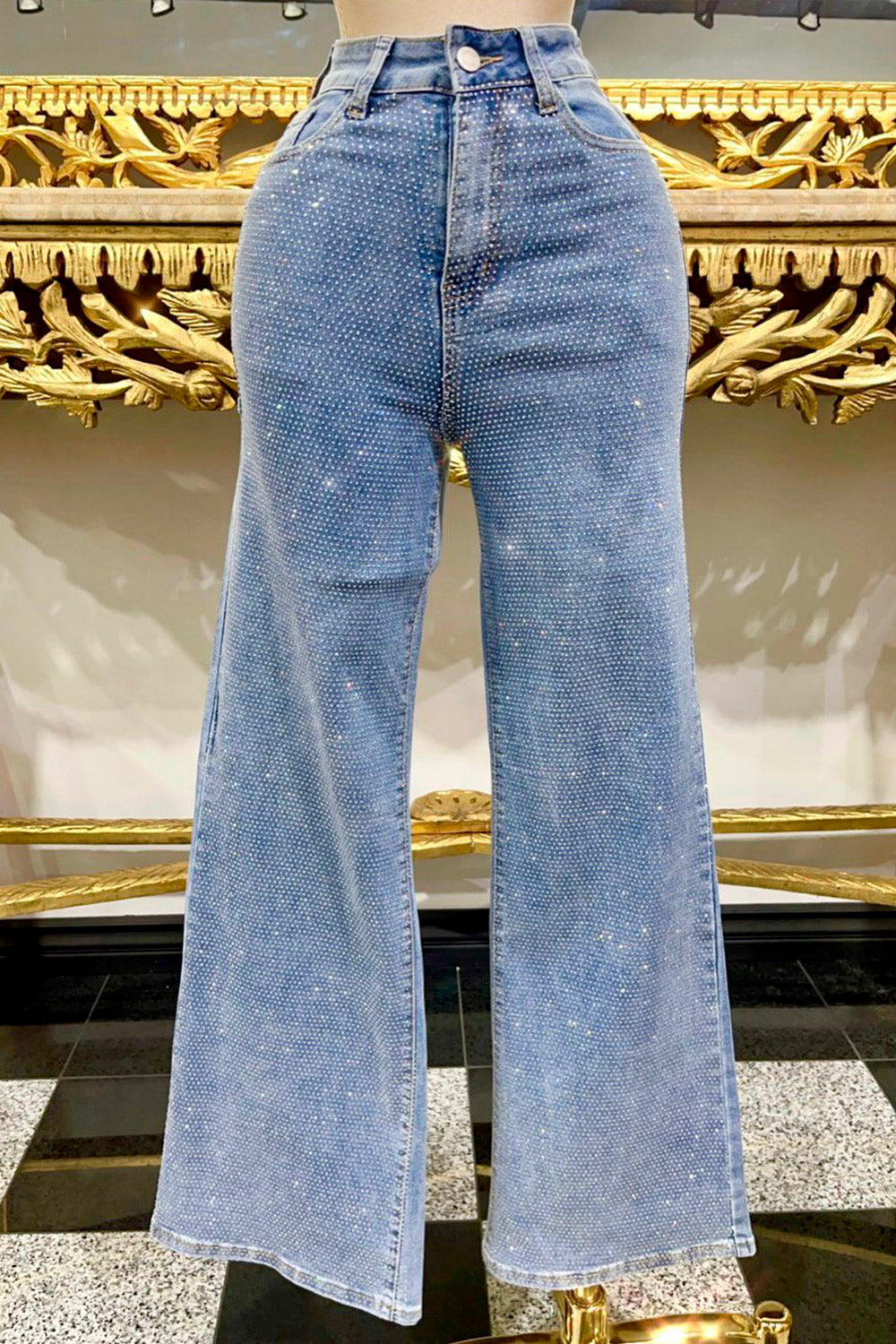 MAGIC LADIES PANTS WOMAN DENIM #B