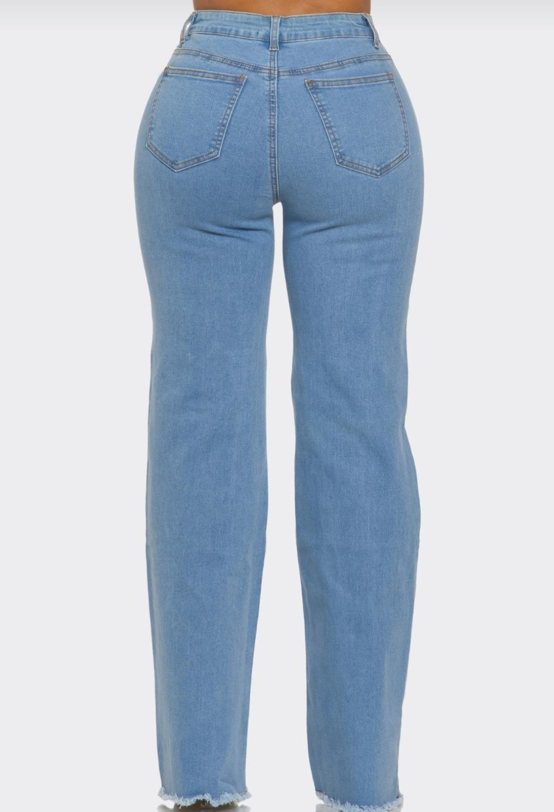 3 Heart Denim Jeans Rhinestone #B