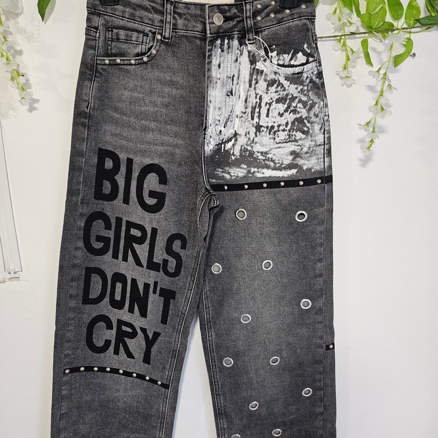 Serenity Fashion urban women Denim gray jeans