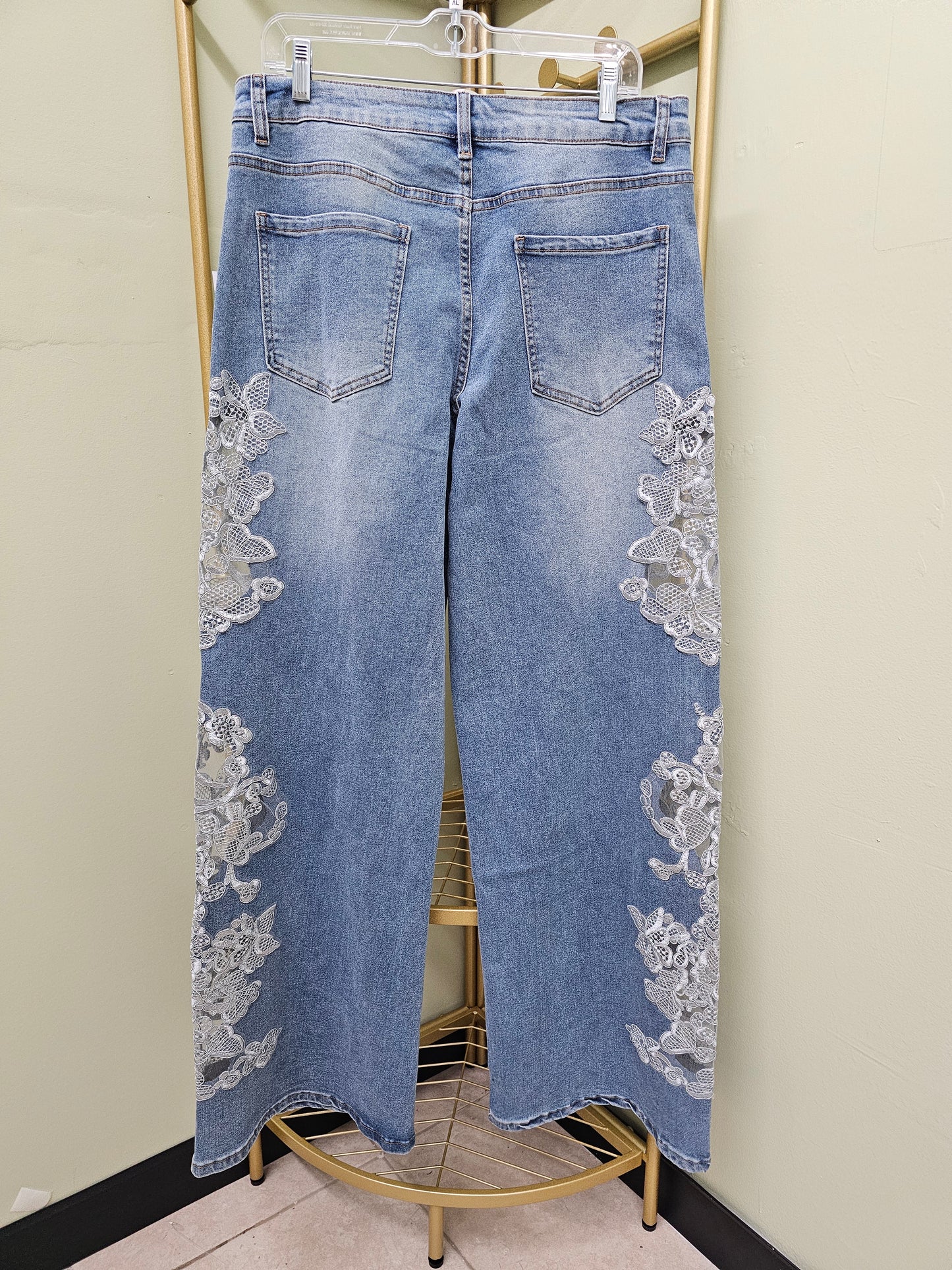 JAONNA LACE PLUS WOMEN JEAND # T
