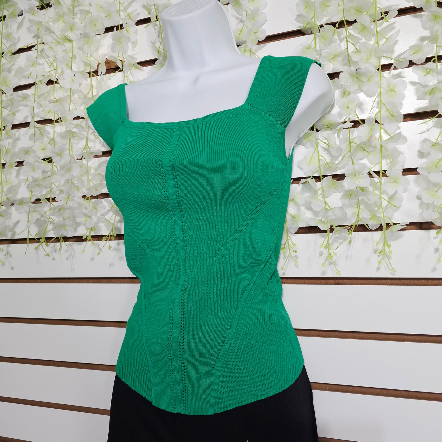 Kelly knit sweatshirts green top #3