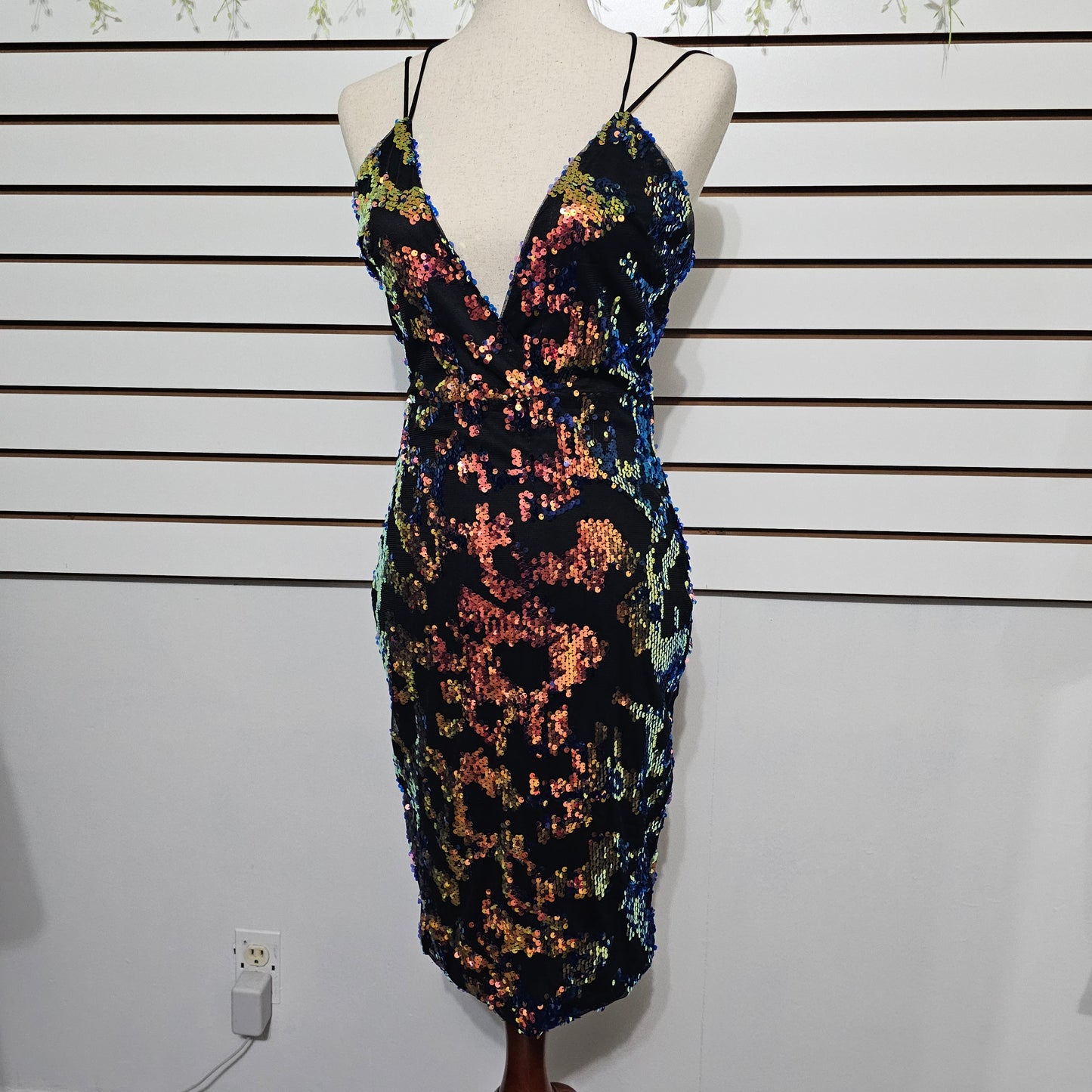 Betty Sequin Multi color Dress #10