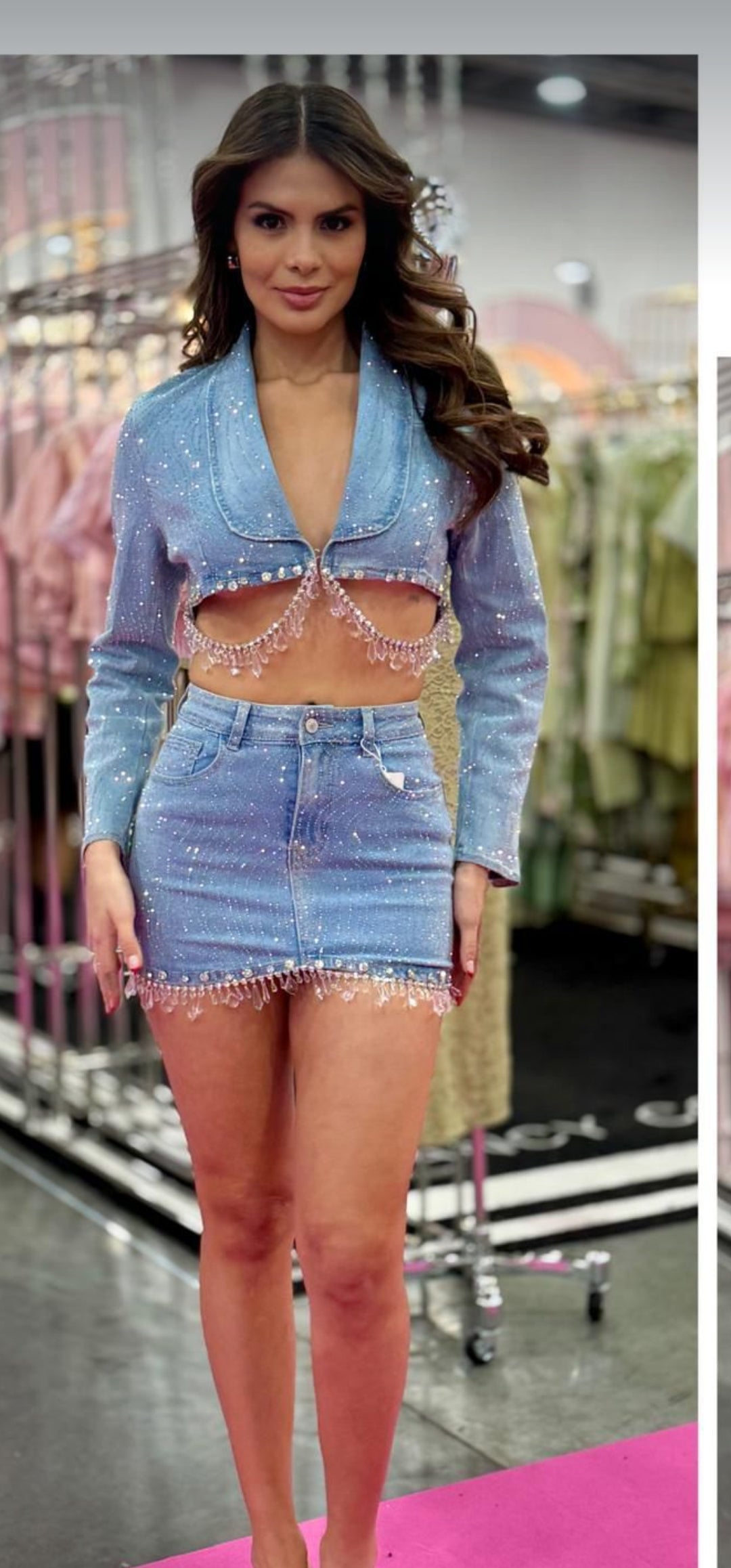 Andrea Sparkling Two Piece Set #34