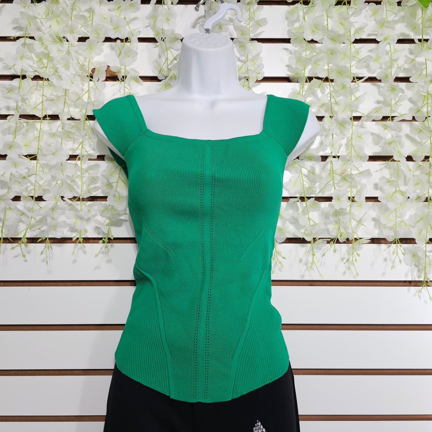Kelly knit sweatshirts green top #3