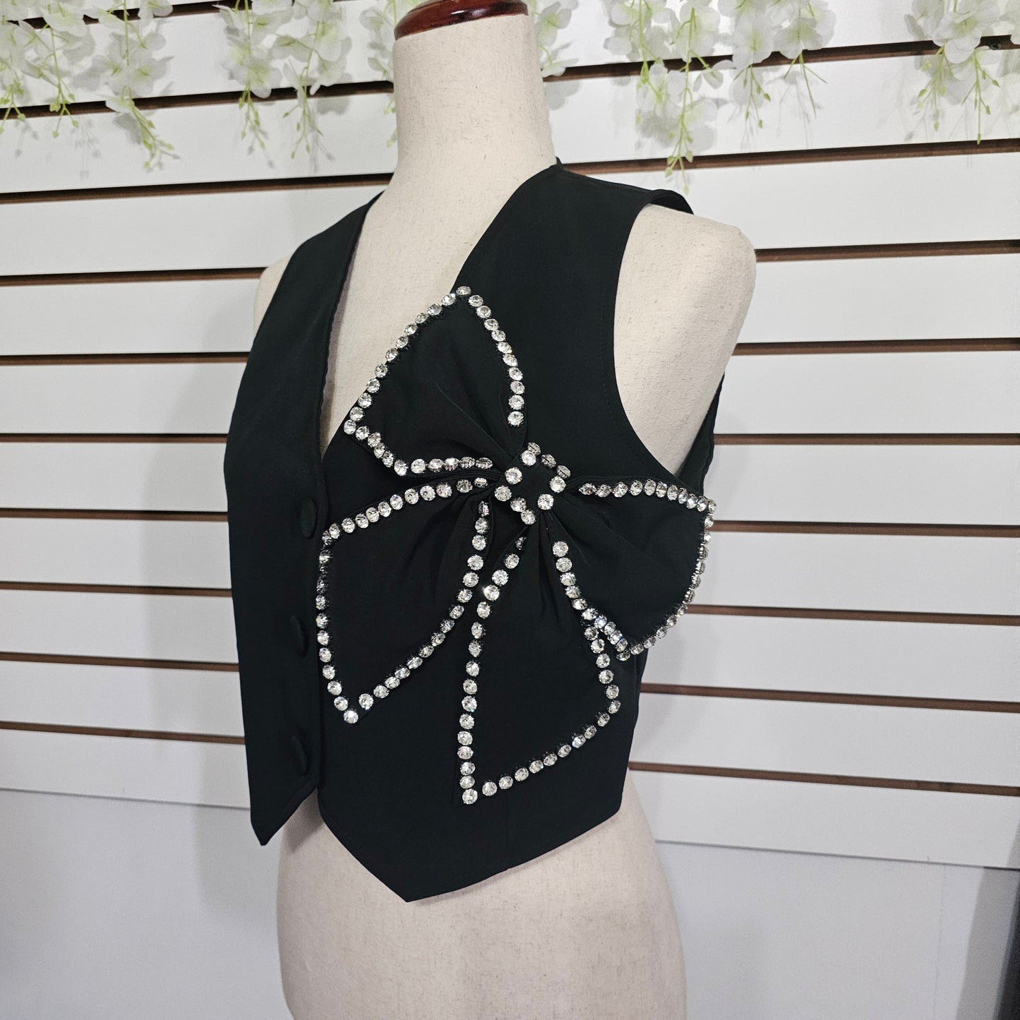 Vest casual black chaleco #D1