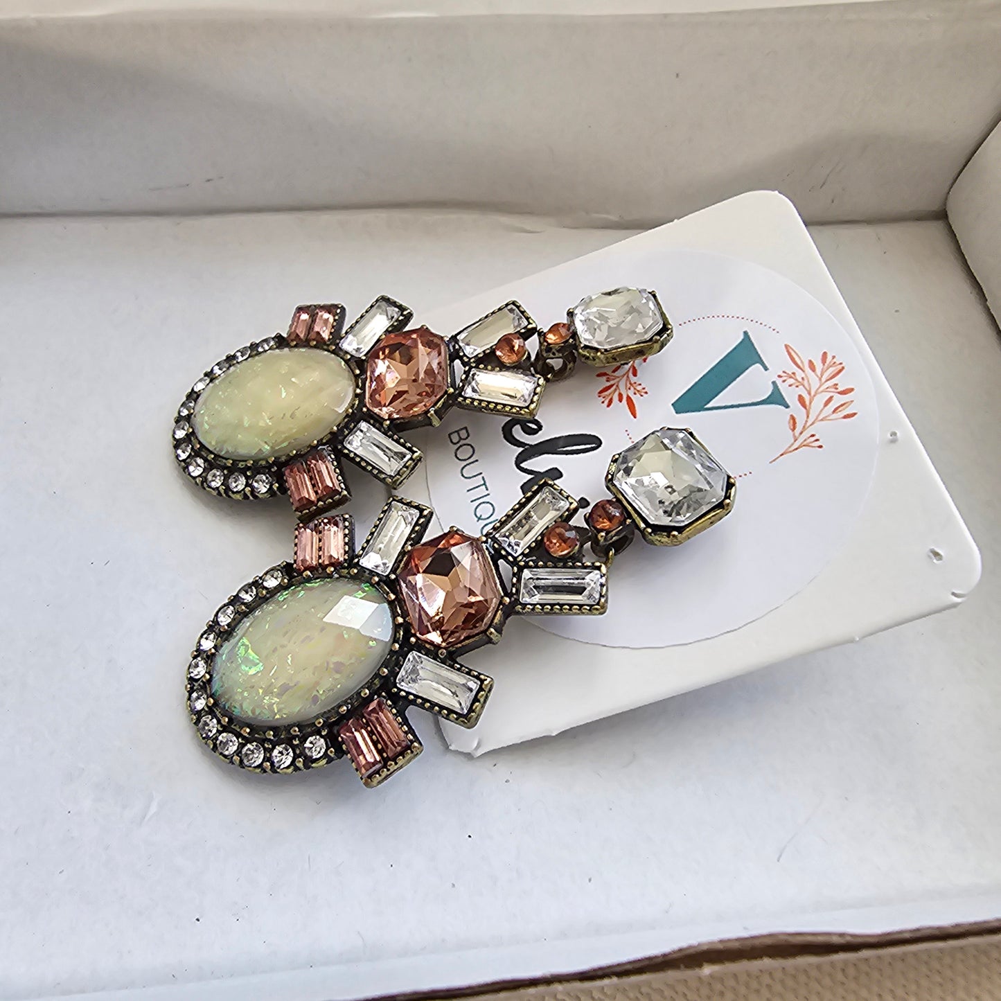 Perry brown earrings