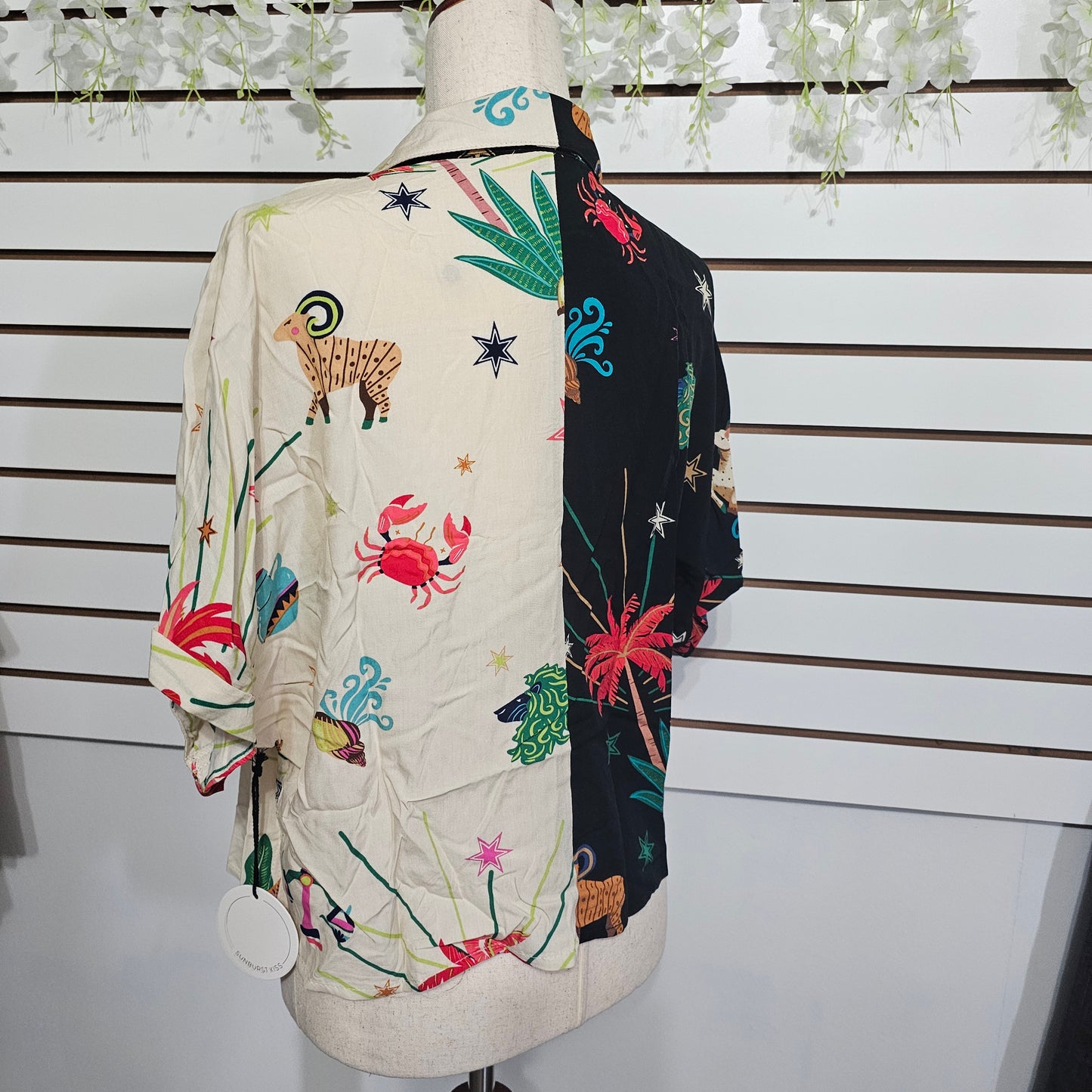 Hawaiian women's shirt #D1