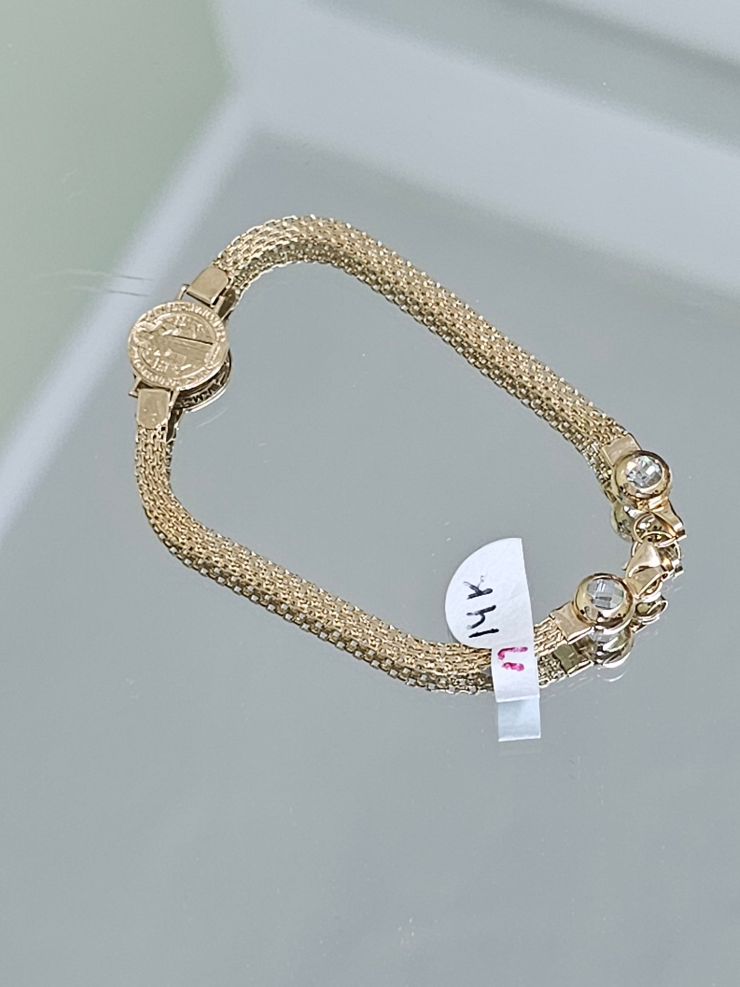 14k Gold Bracelet San Benito #17
