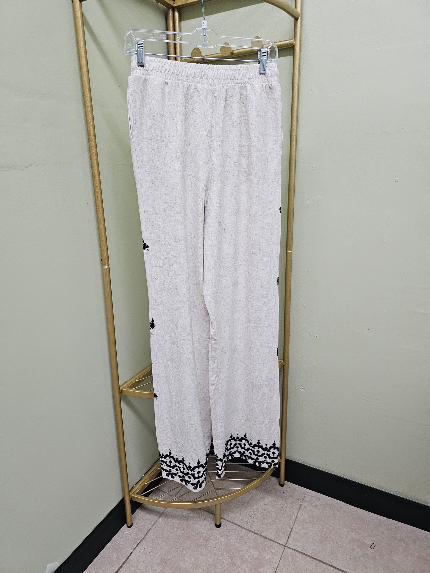 Yaneli Dressing Pants Embroided #T