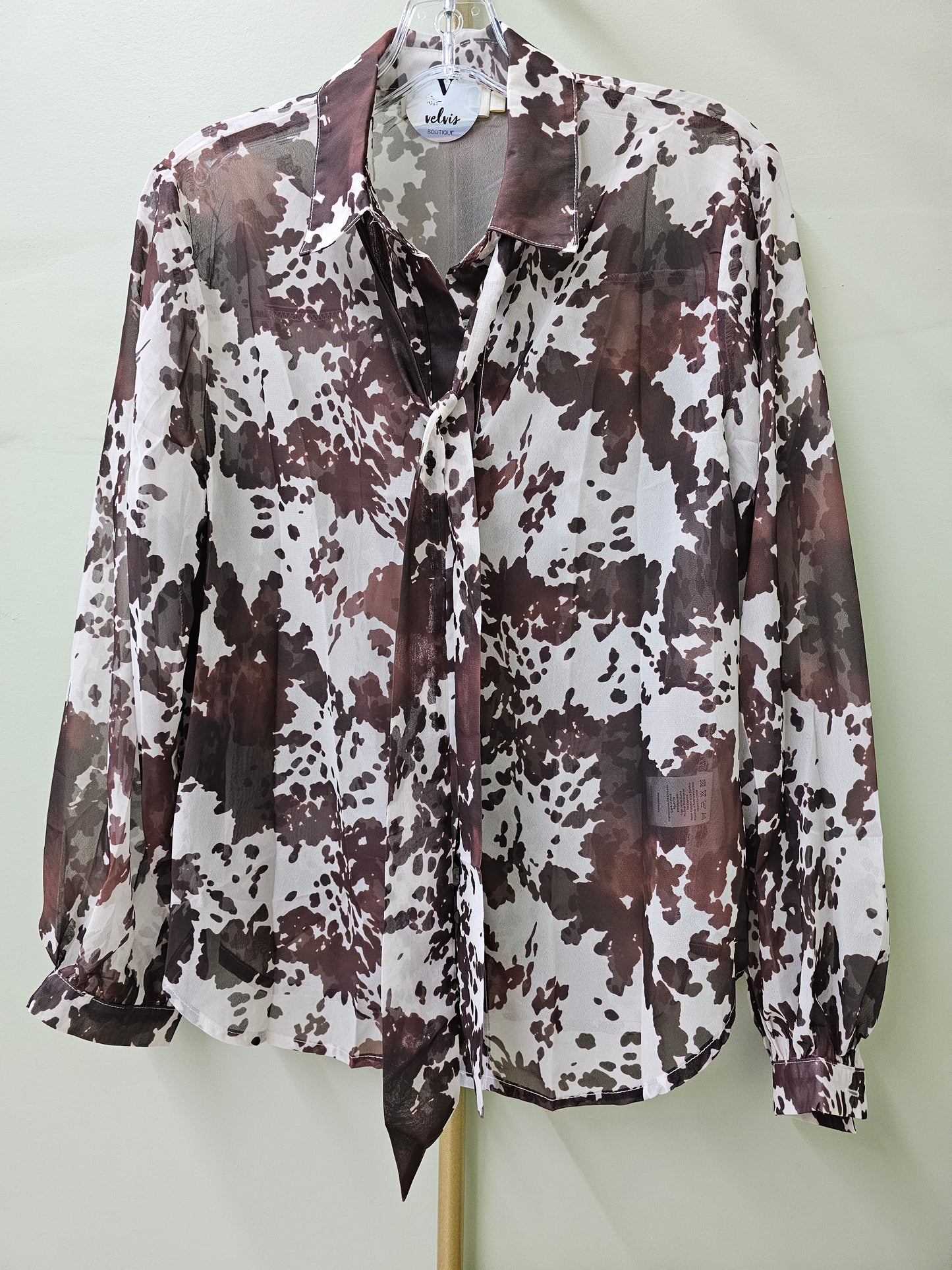 Valentina Blouse cowgirl women brown #T