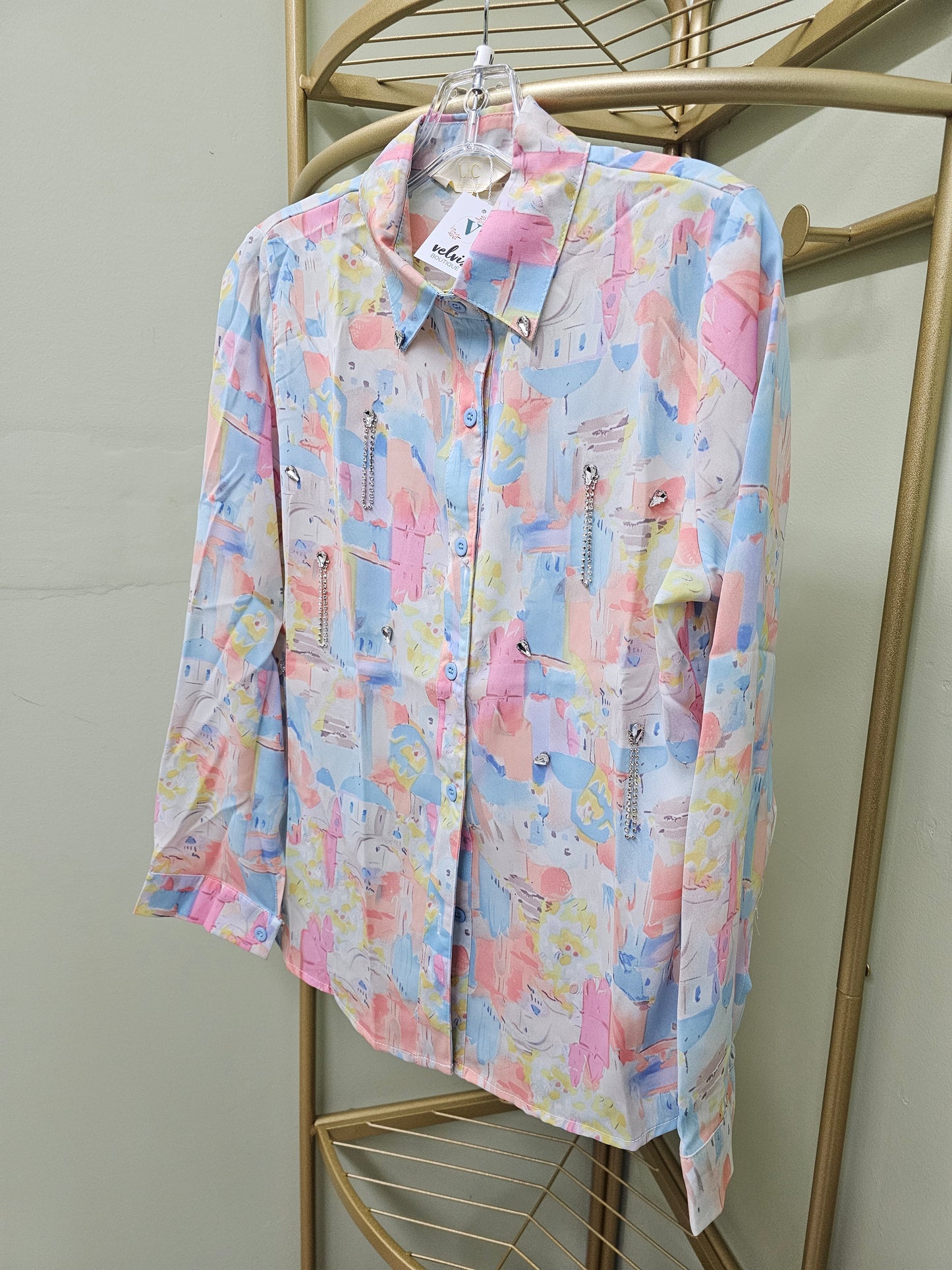 Cissa artist women blouse longs sleeve