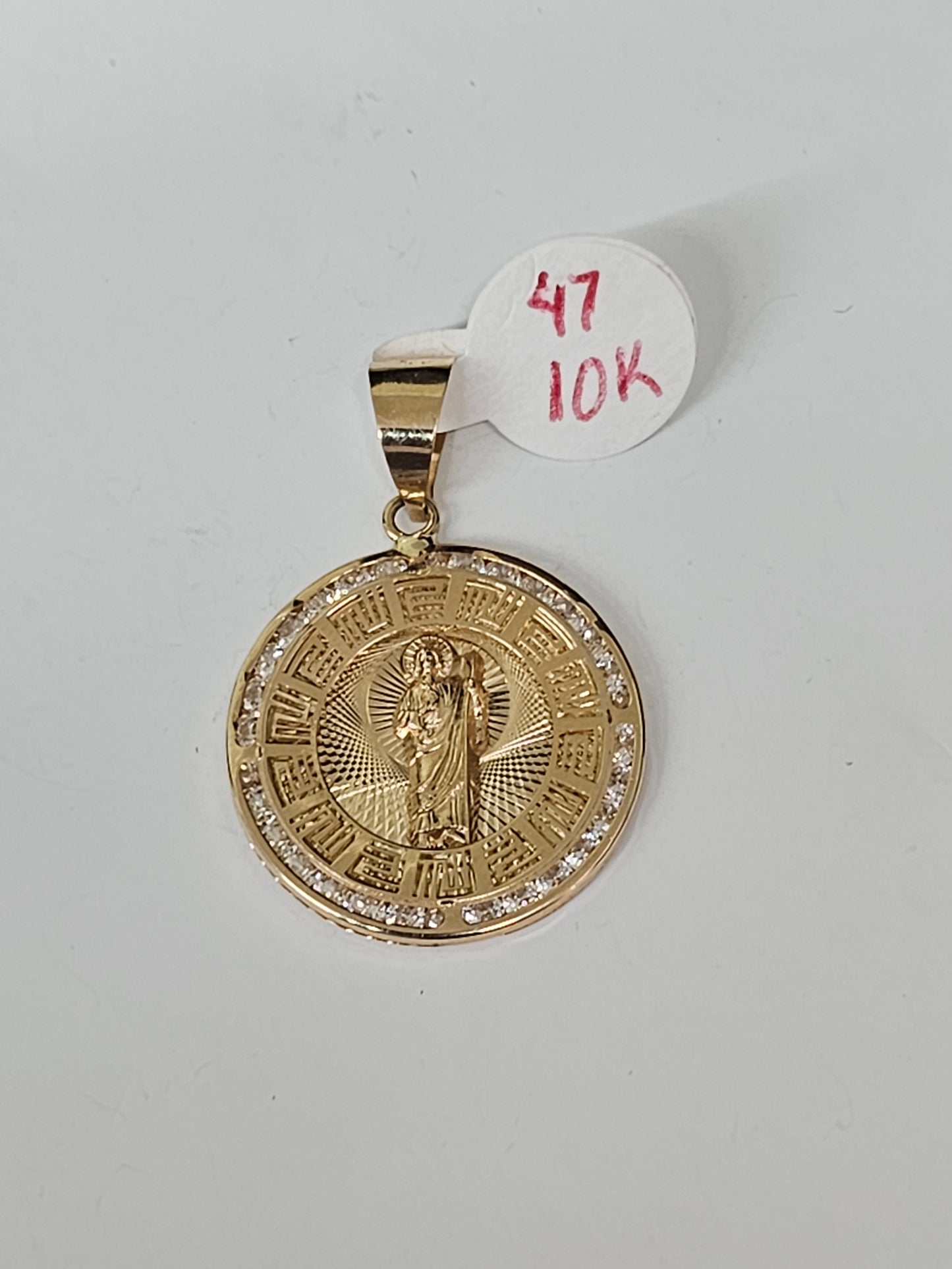 San judas Pendant 10k Gold #47