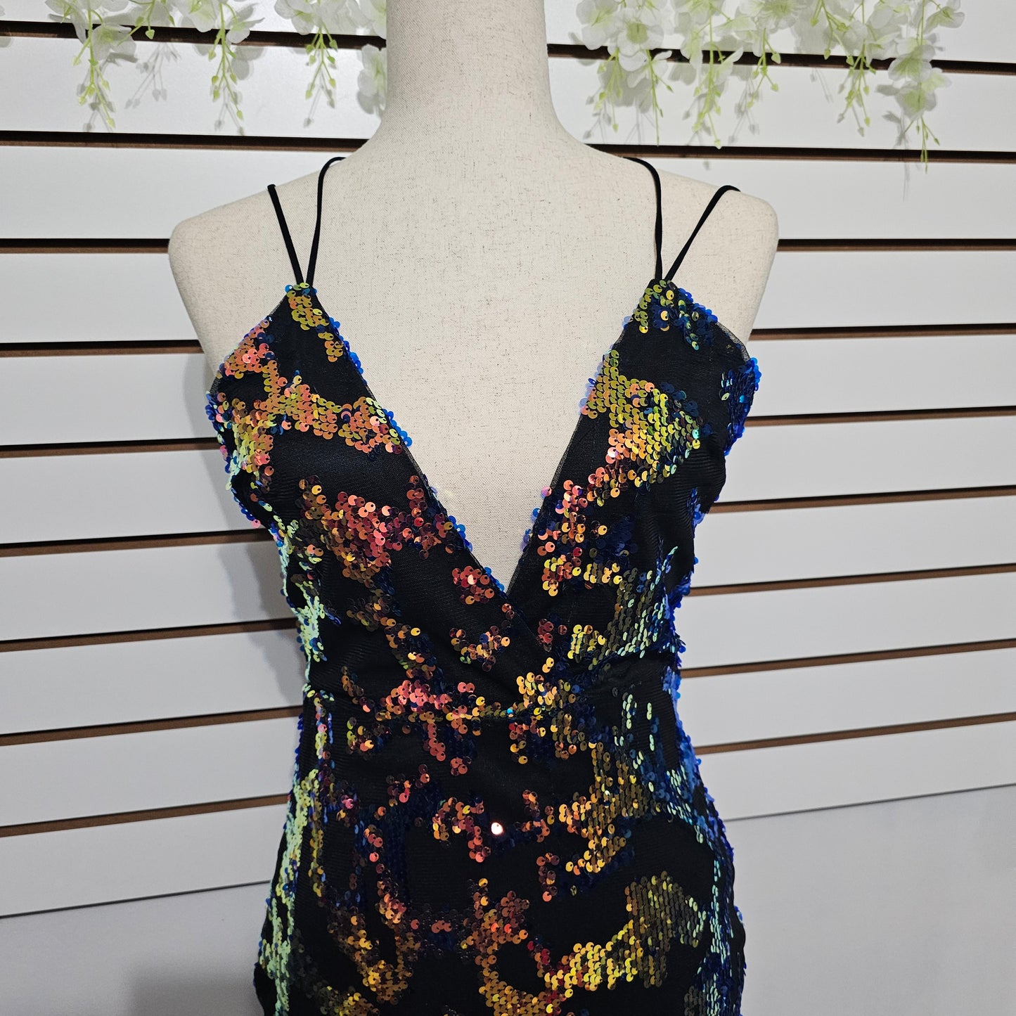 Betty Sequin Multi color Dress #10