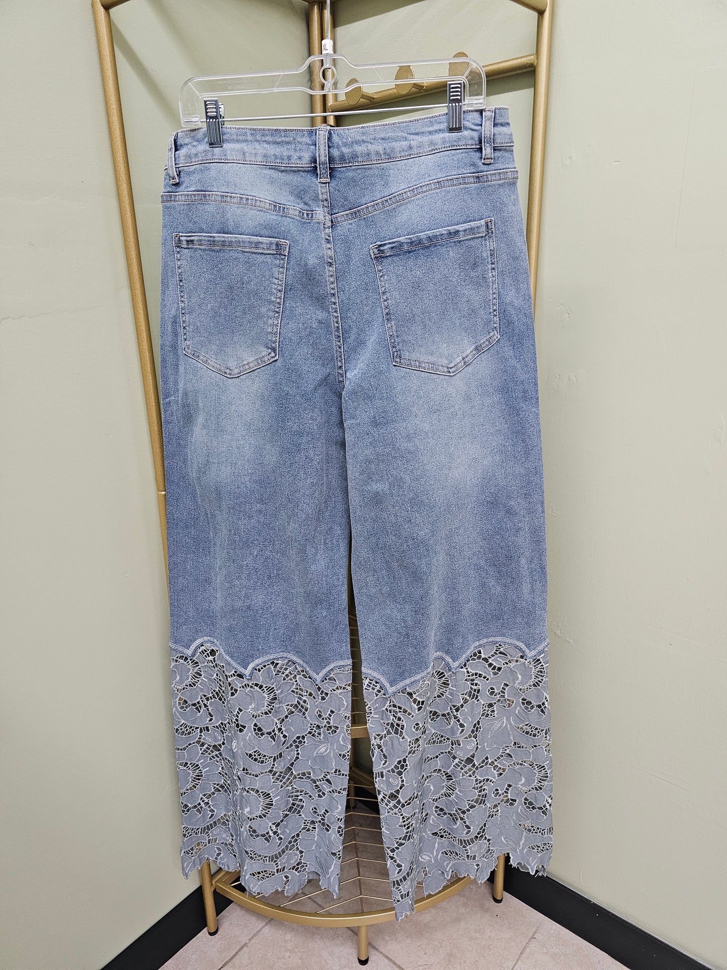 SASHA PLUS DENIM WOMEN JEANS #T