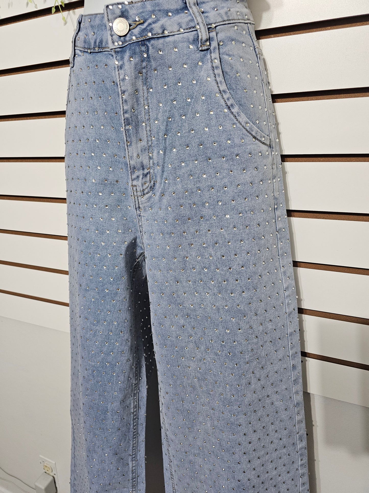 Sony Shine Rhinestone Denim Jeans #38