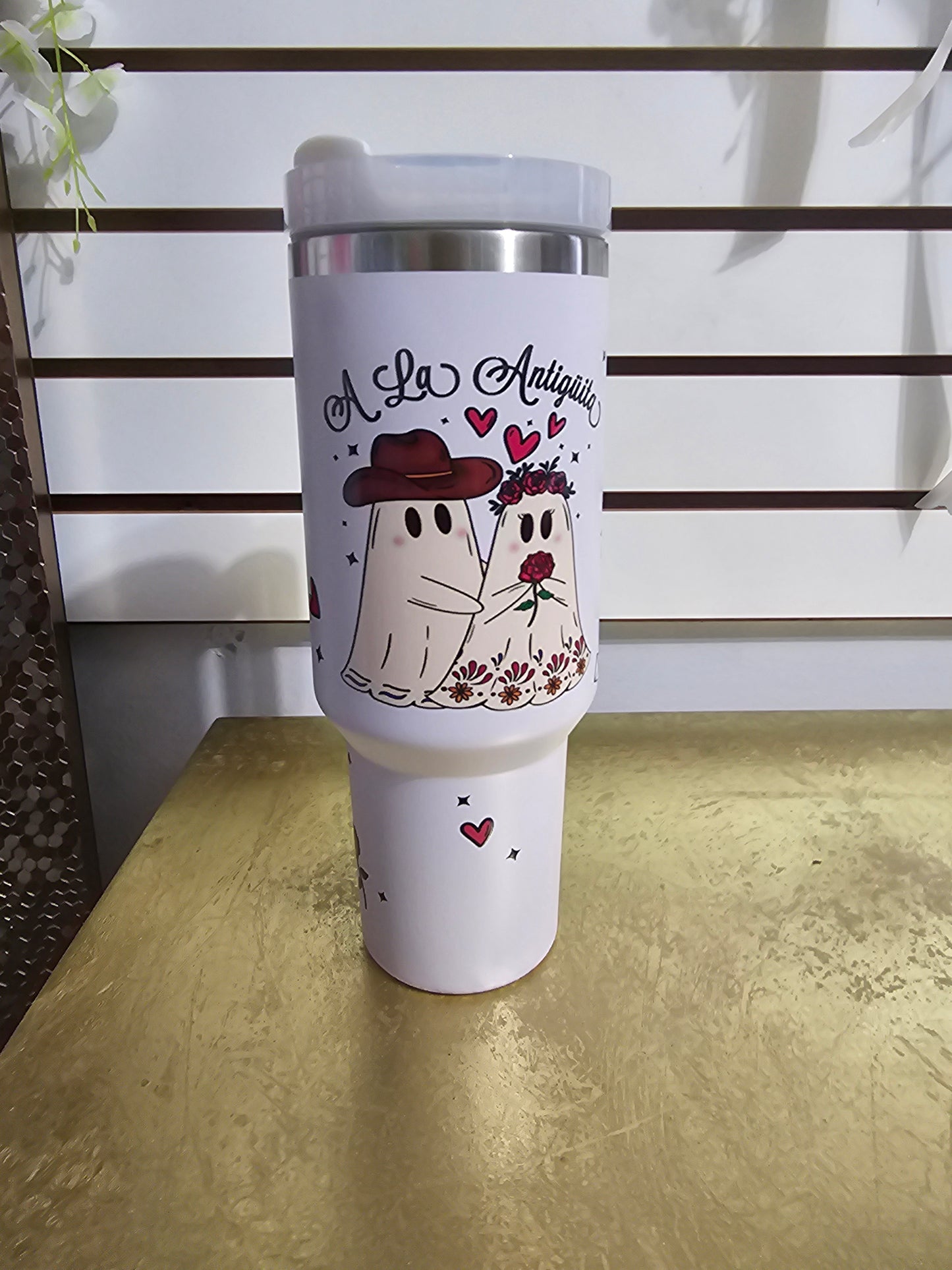 Ala antigua tumbler 40 oz white