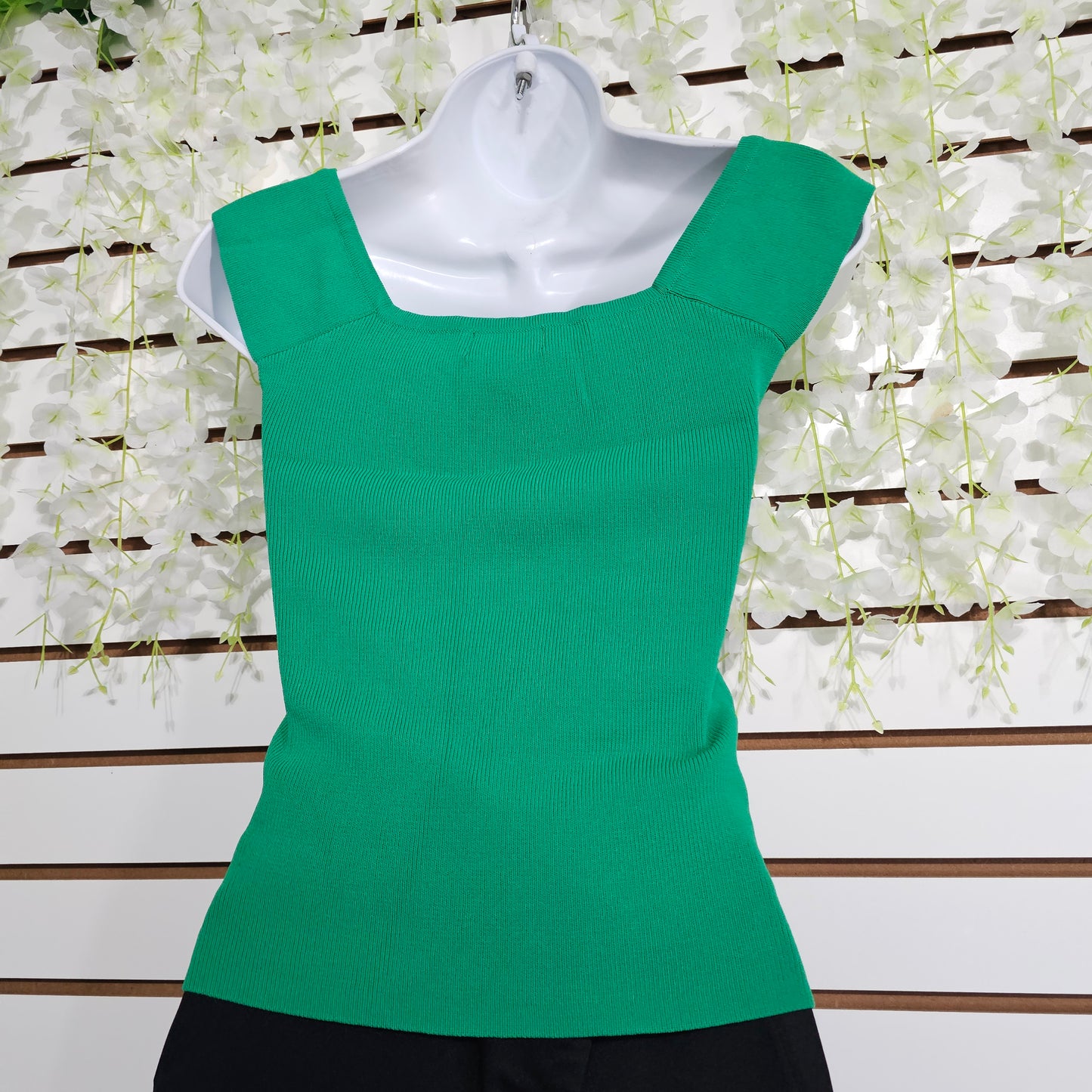 Kelly knit sweatshirts green top #3