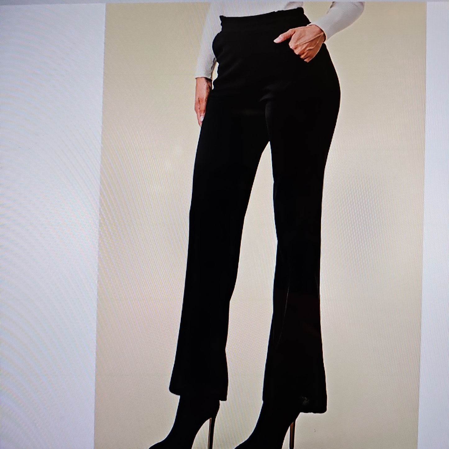 Classic Staple Dressy Pants Black