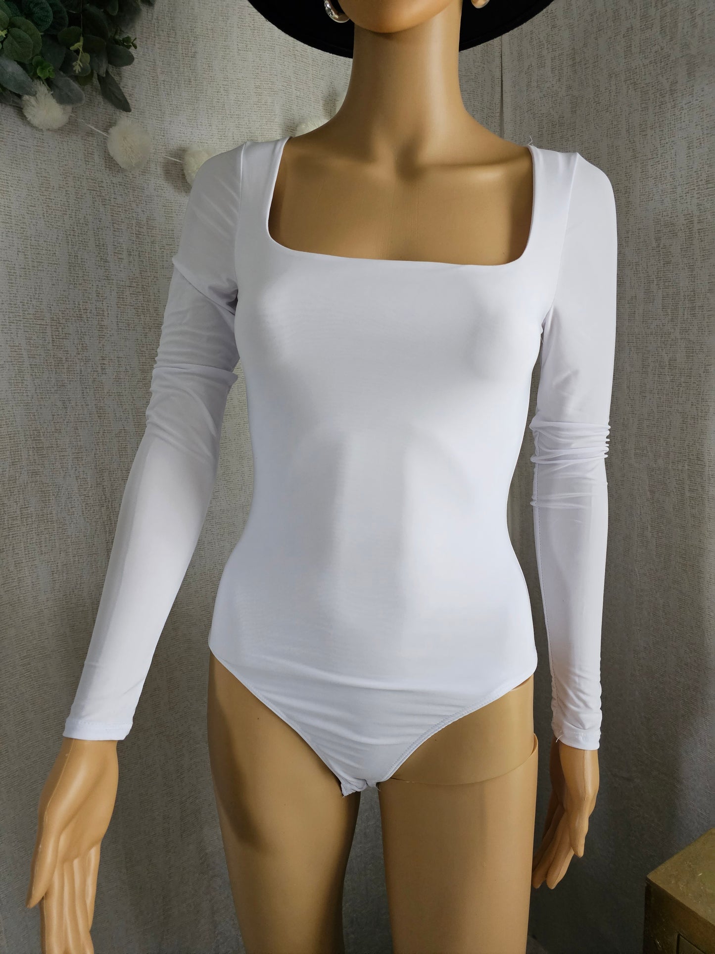 Bodysuit  silhouette Fitted doble laid