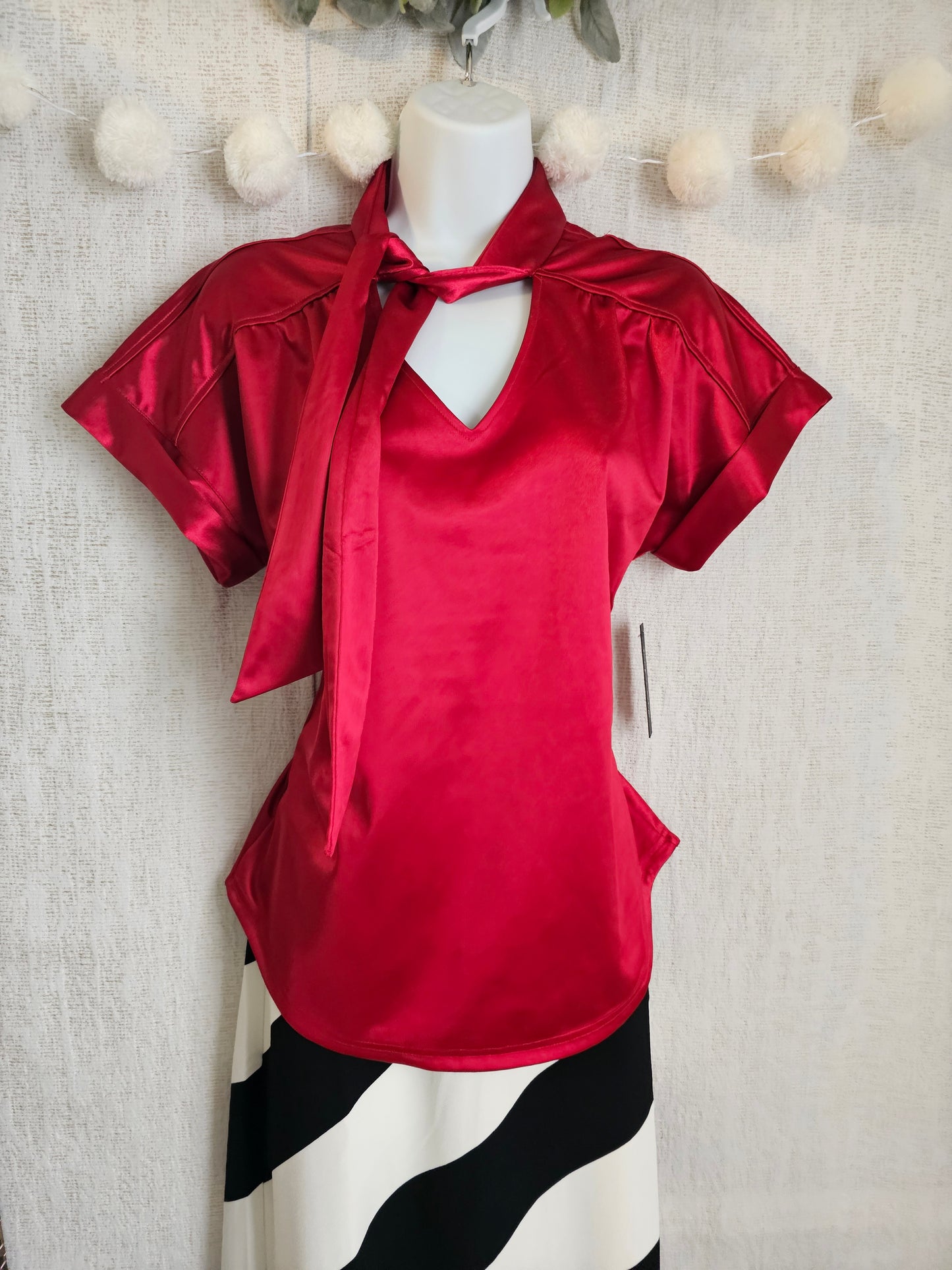 Hot Red Blouse /Blusa roja