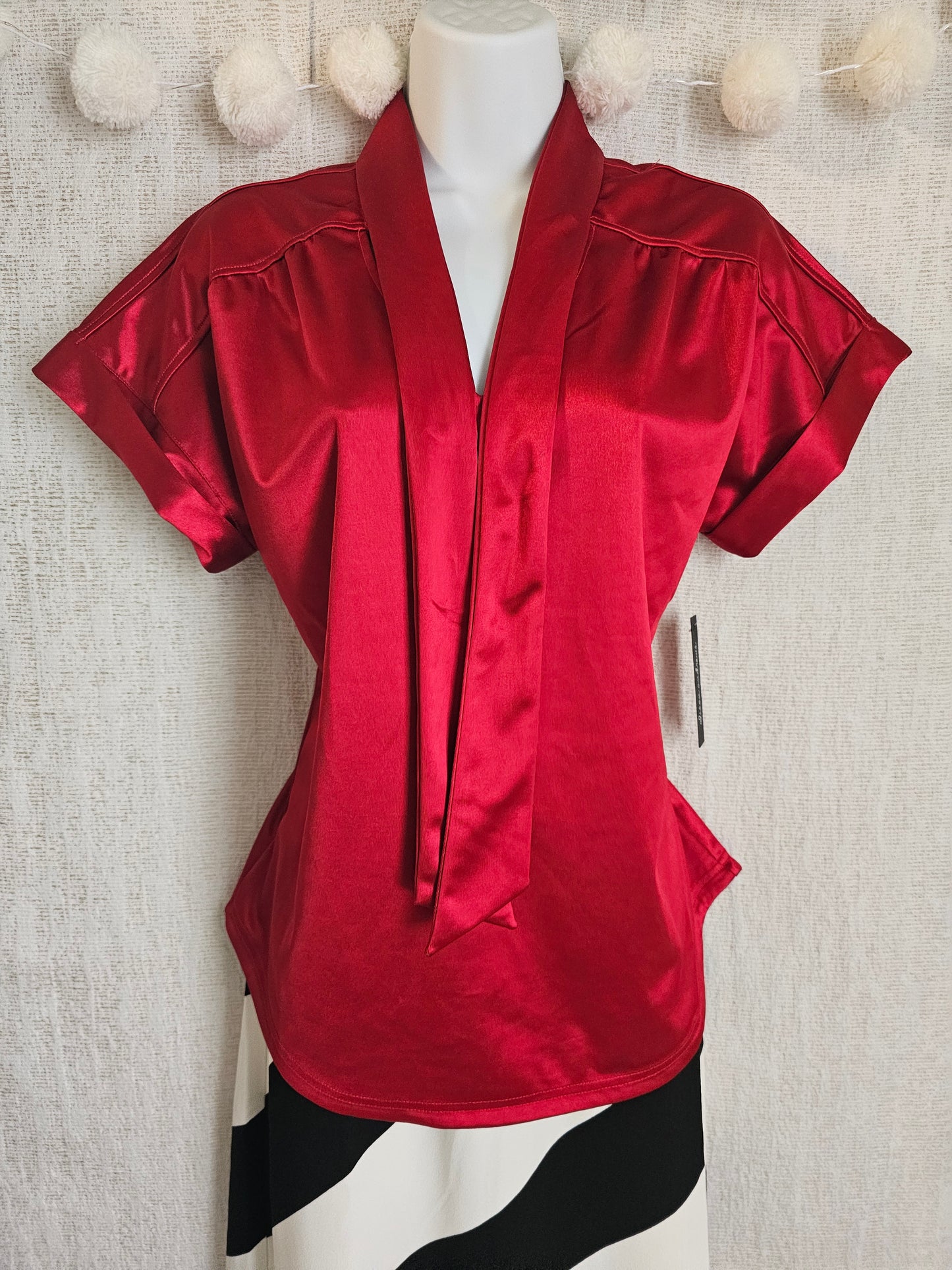 Hot Red Blouse /Blusa roja