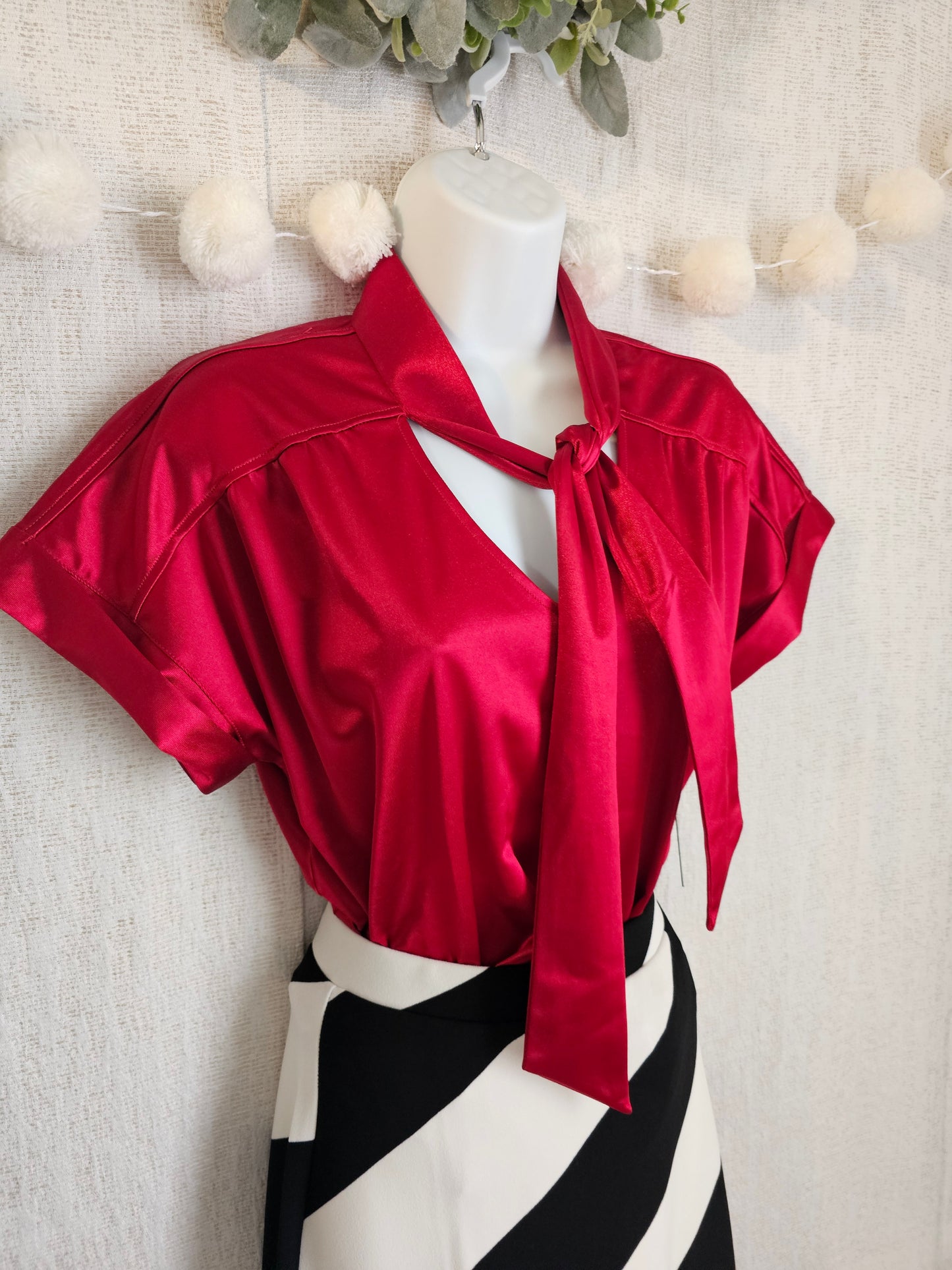 Hot Red Blouse /Blusa roja