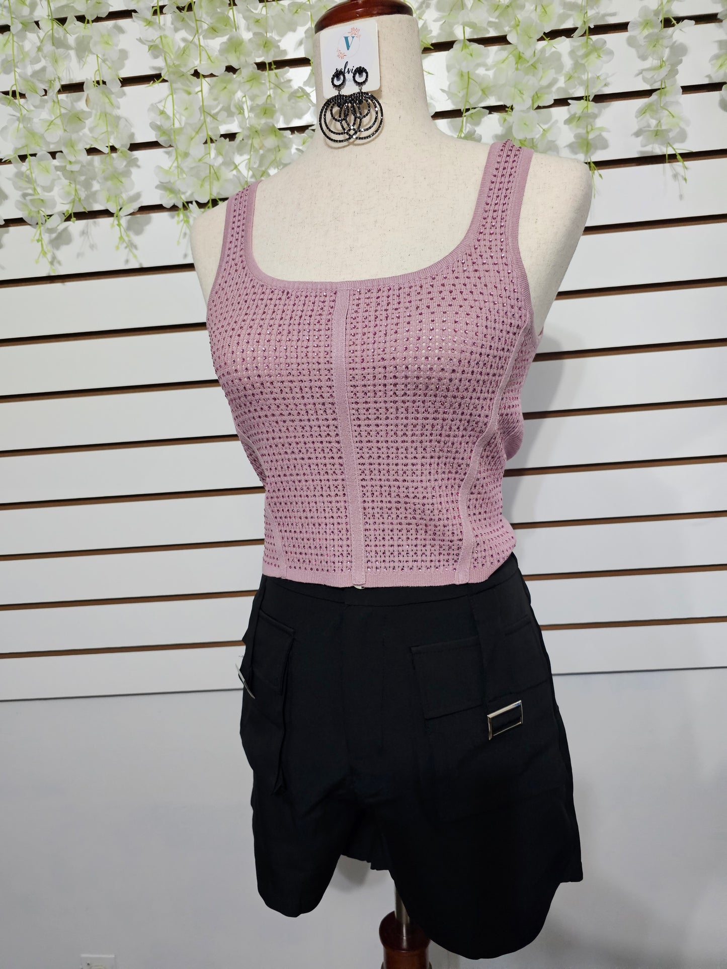 Rosita top rhinestone #*