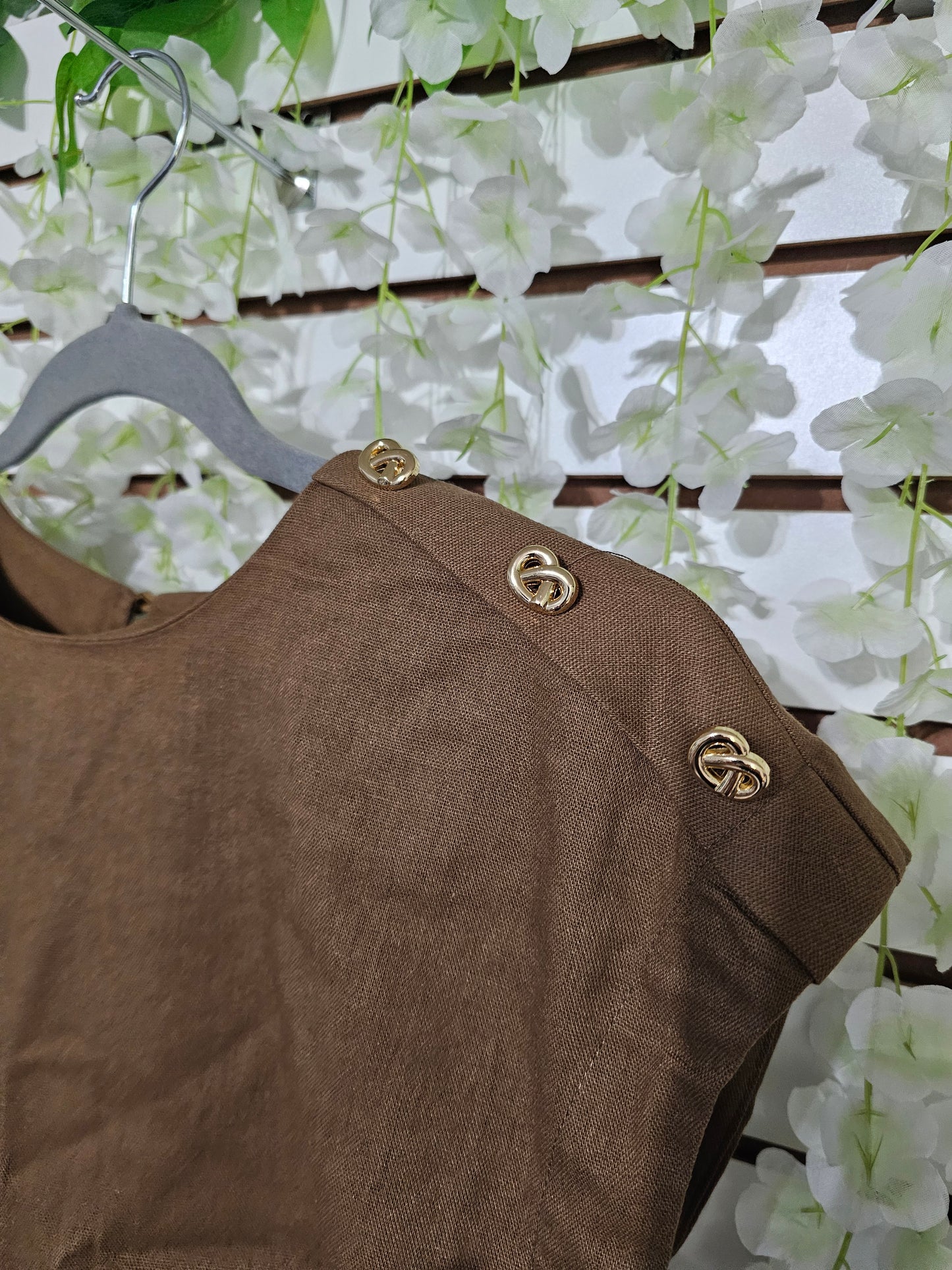 Kimberly blouse brown