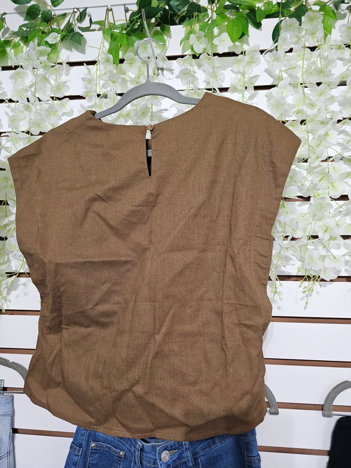 Kimberly blouse brown