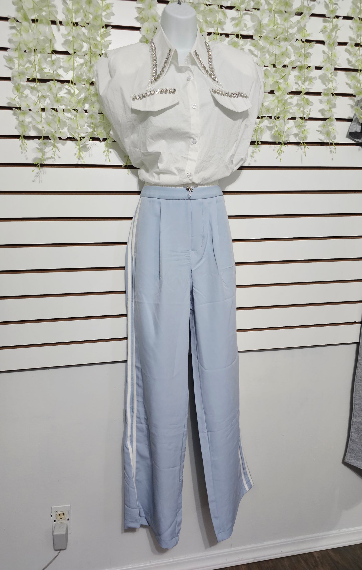 BlueB  Dresing Woman Pants doble  waits