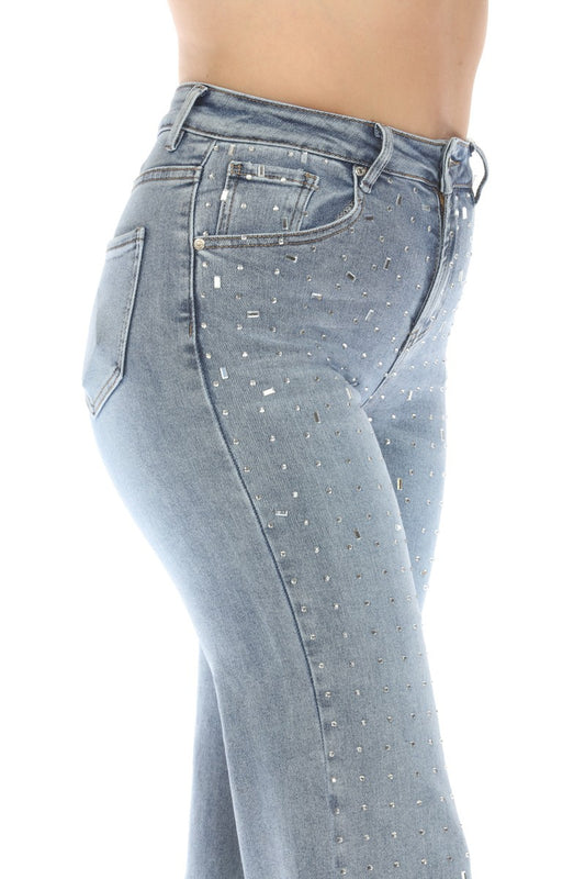 Rosi Embellished Denim Jeans