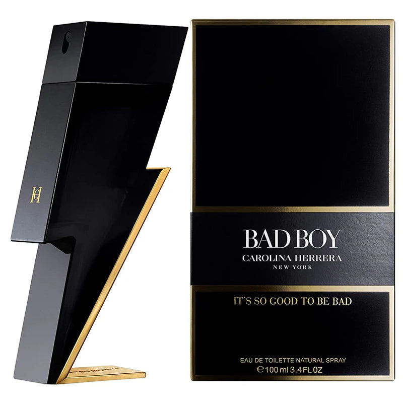 Carolina Herrera Bad Boy 3.4 oz EDT Hombre Original Men