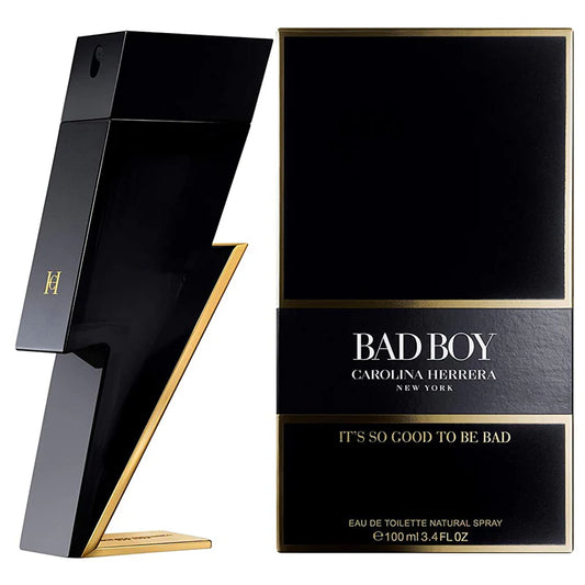 Carolina Herrera Bad Boy 3.4 oz EDT Hombre Original Men