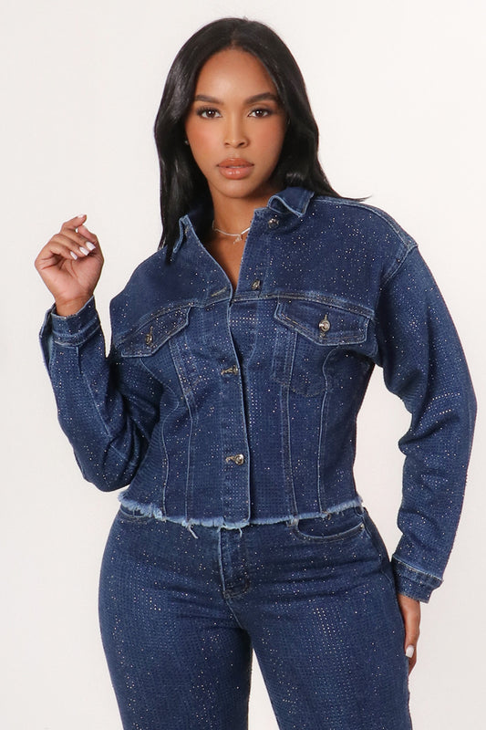 Brittany Rhinestone Jacket