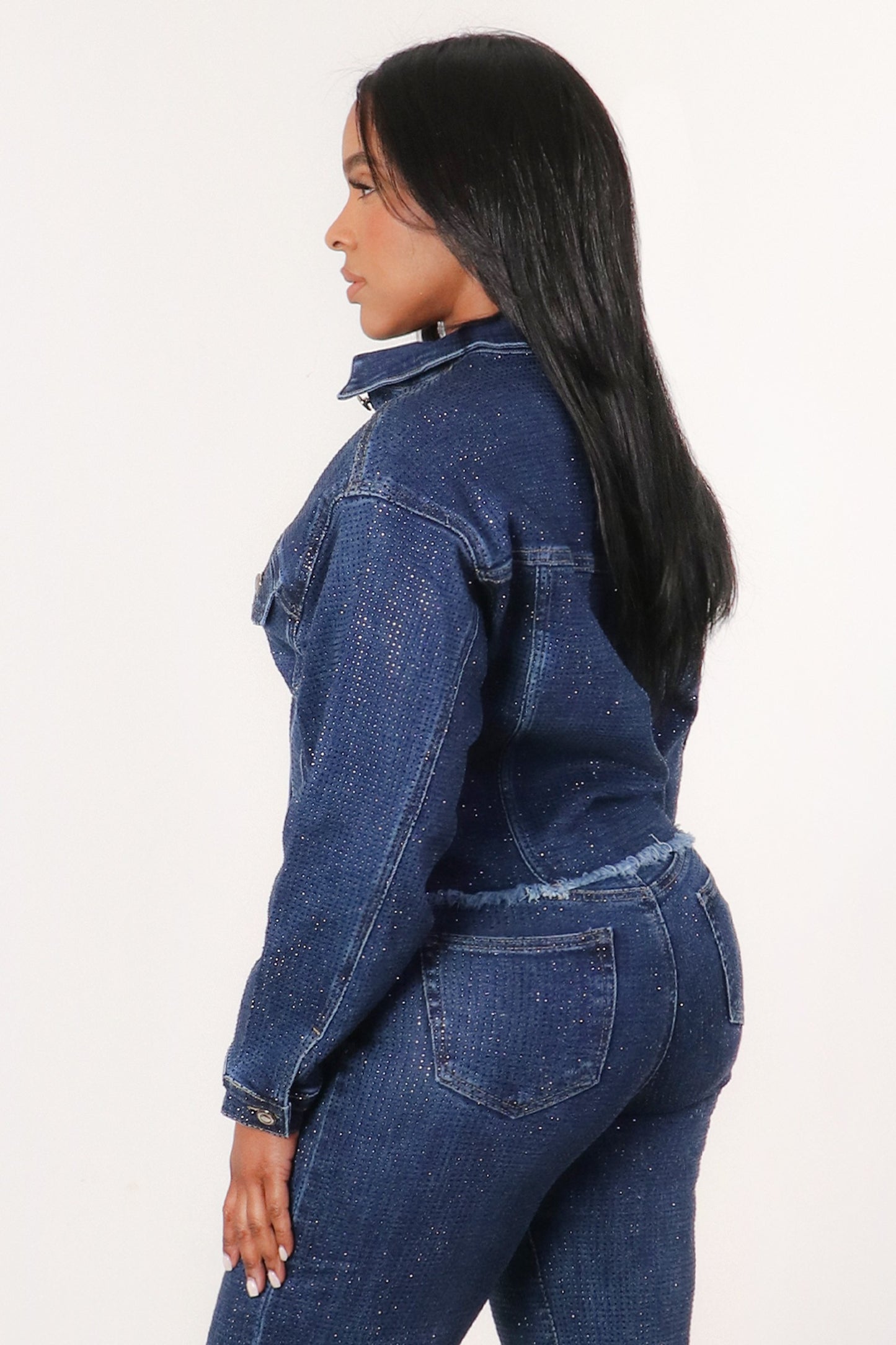 Brittany Rhinestone Jacket