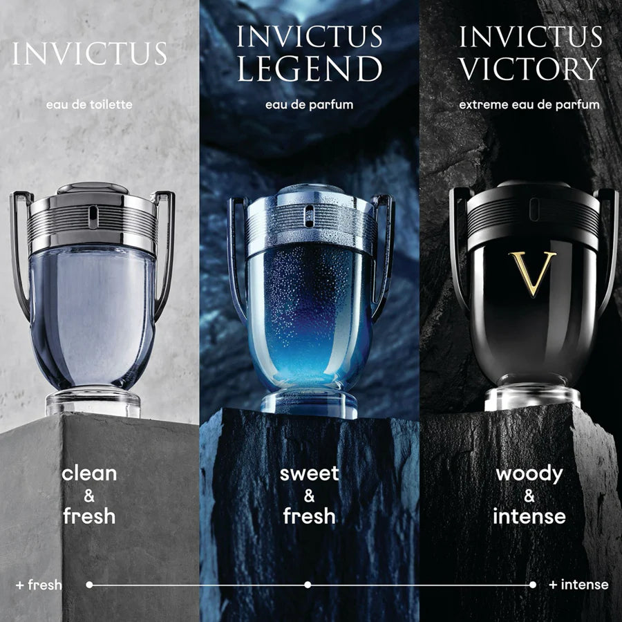 Paco Rabanne Invictus Victory 3.4 oz EDP Hombre Original.