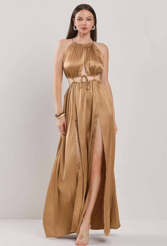 Vaquero Glow Maxi Dress